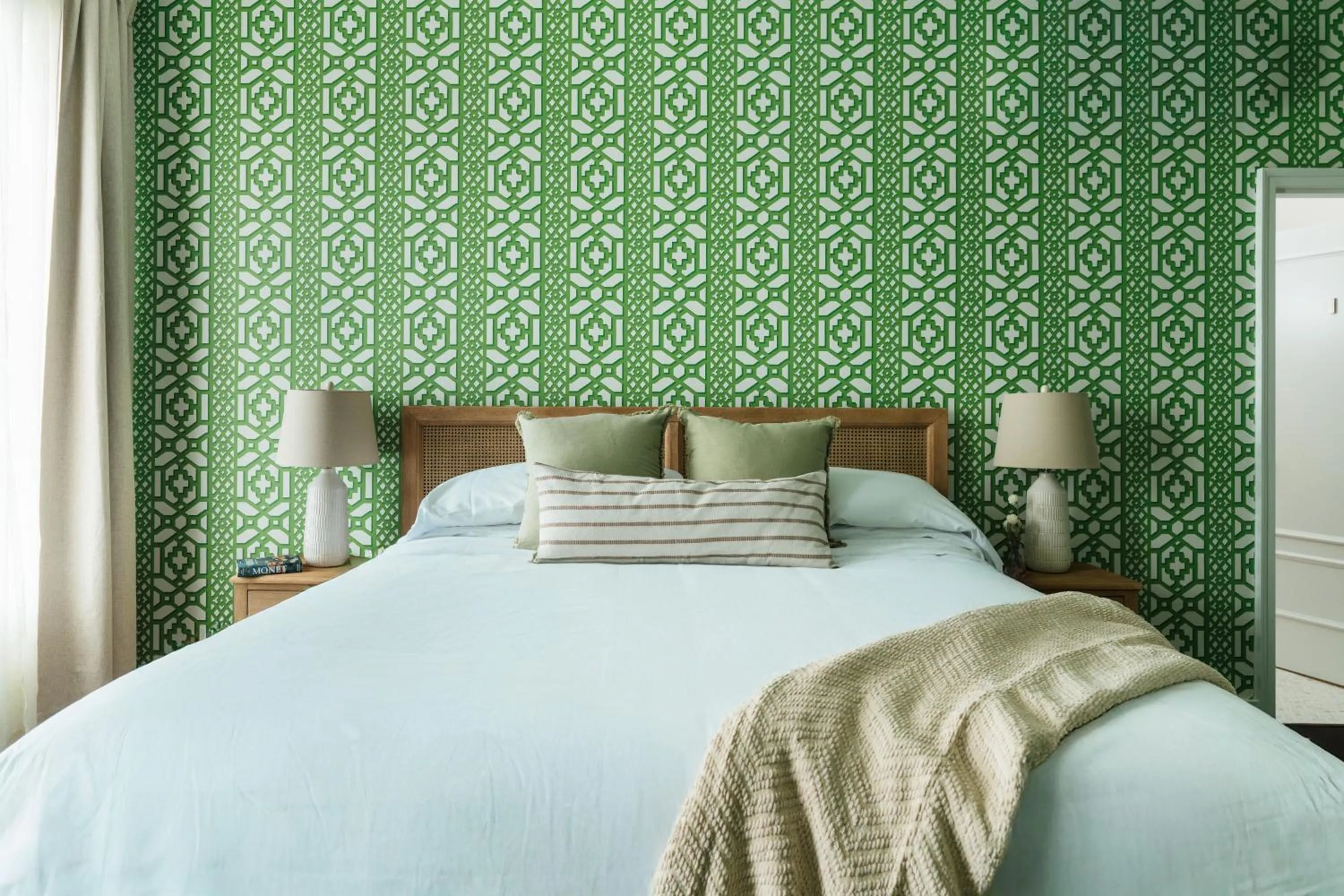 Bed in The Painted Lady