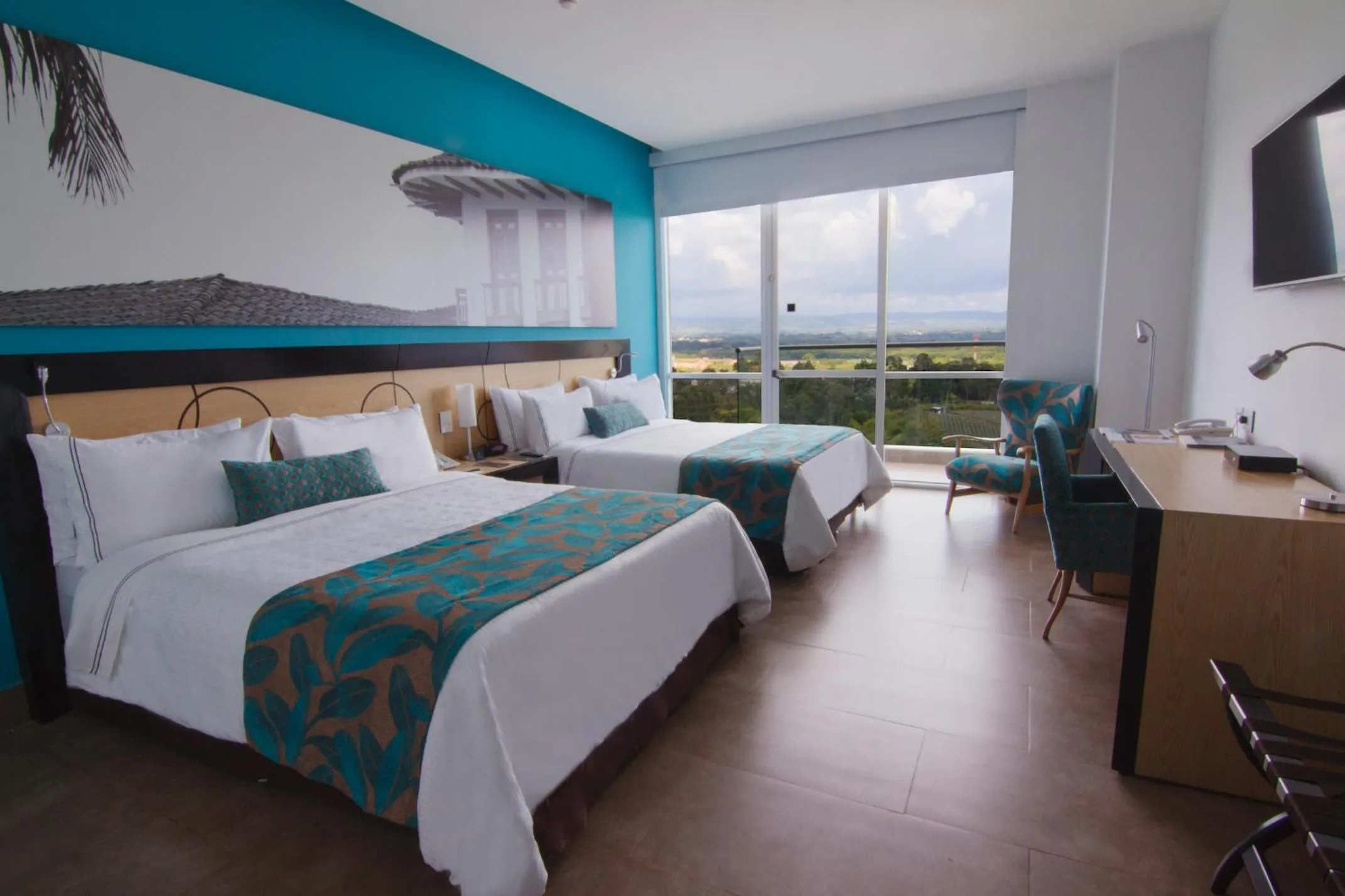 Bed in Sonesta Hotel Pereira