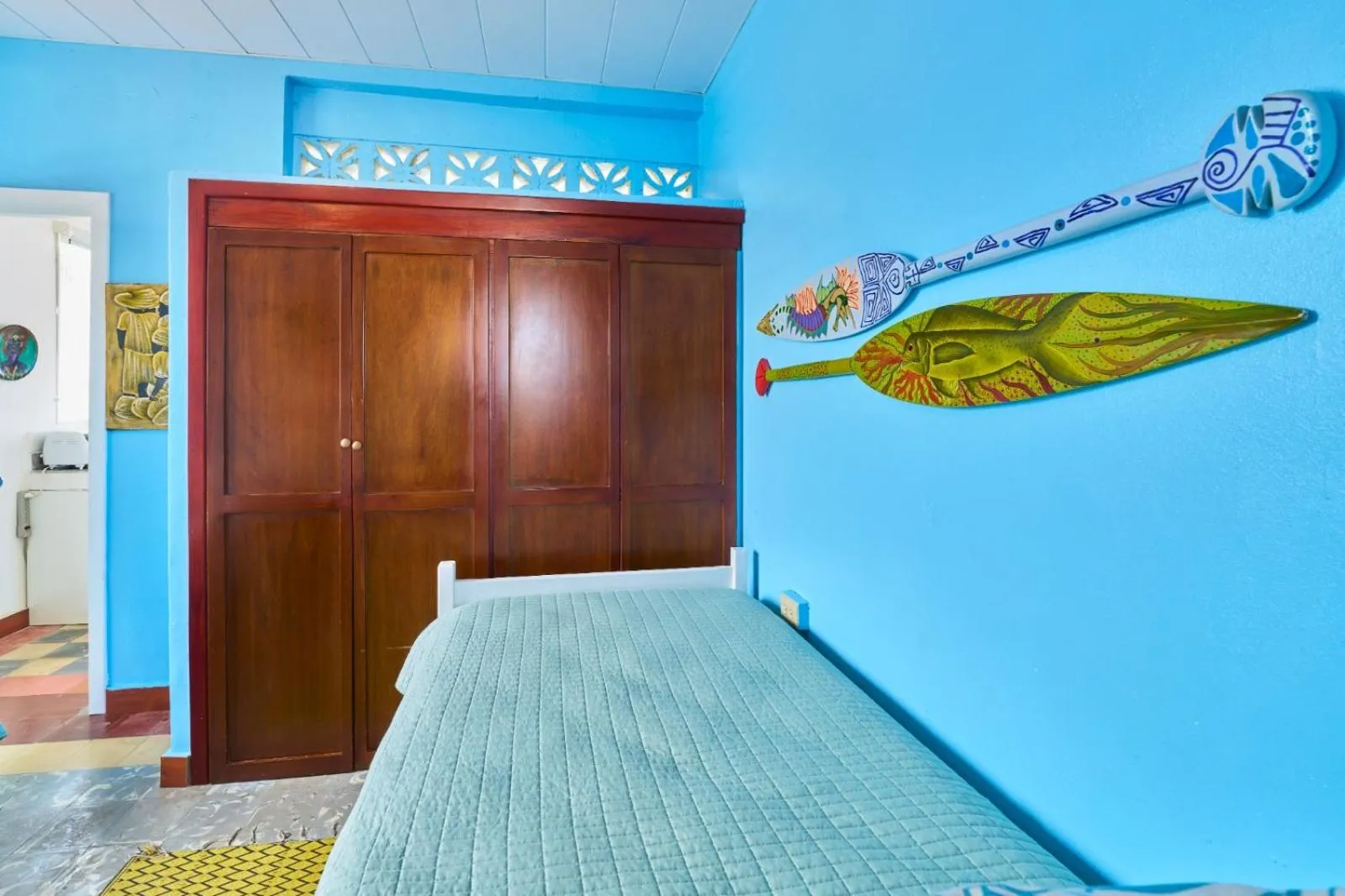 Bed in Casa Congo & Casa Rayo Verde - Restaurante - Galeria de arte