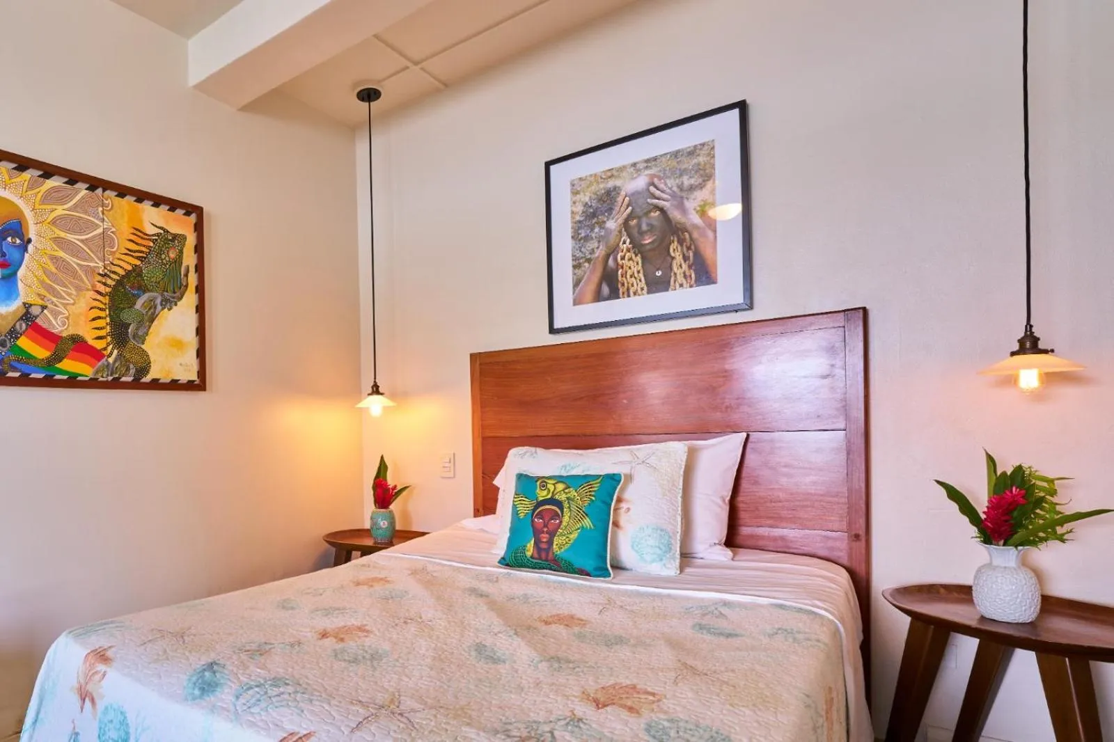 Bed in Casa Congo & Casa Rayo Verde - Restaurante - Galeria de arte