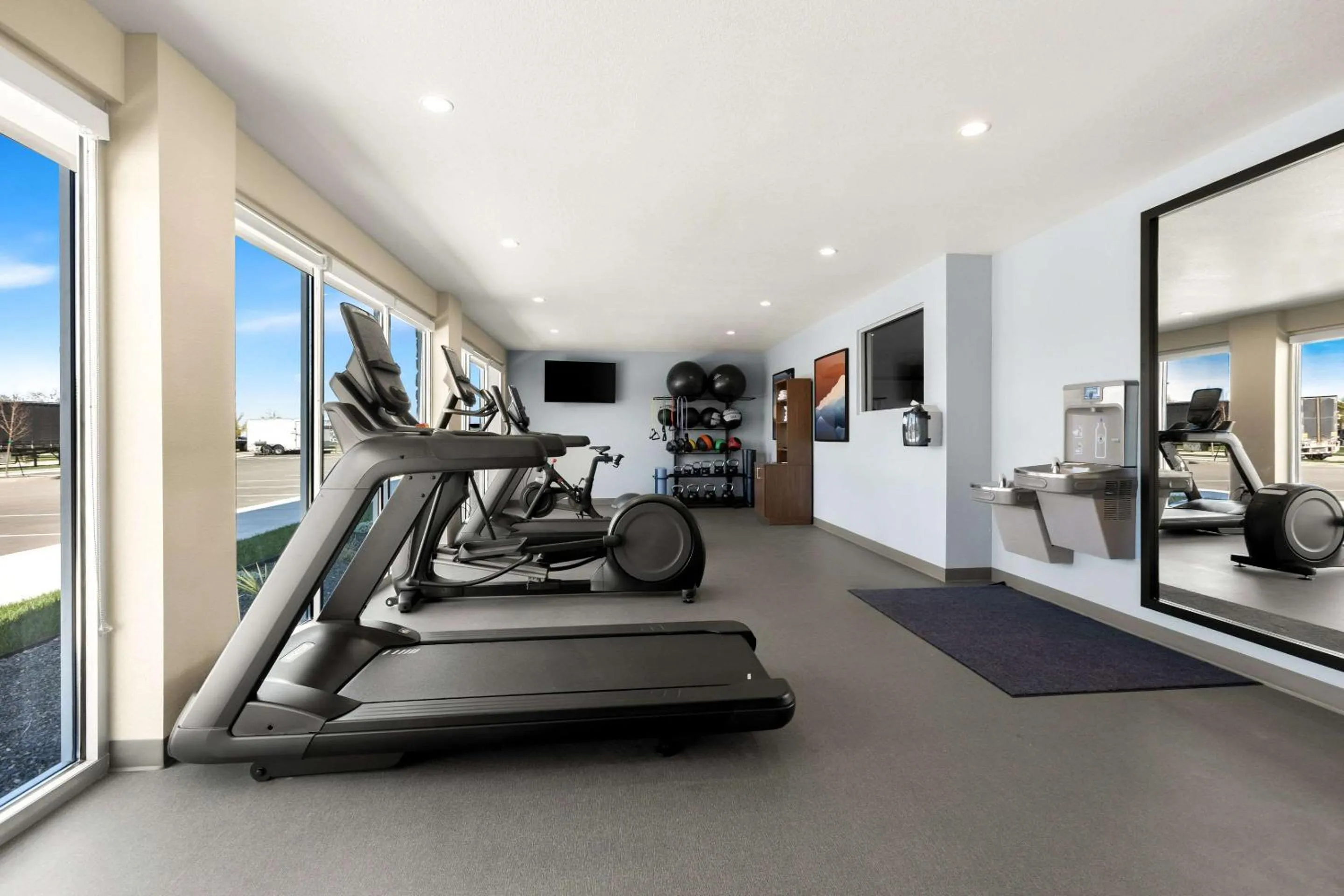 Fitness centre/facilities in Everhome Suites Nampa Boise