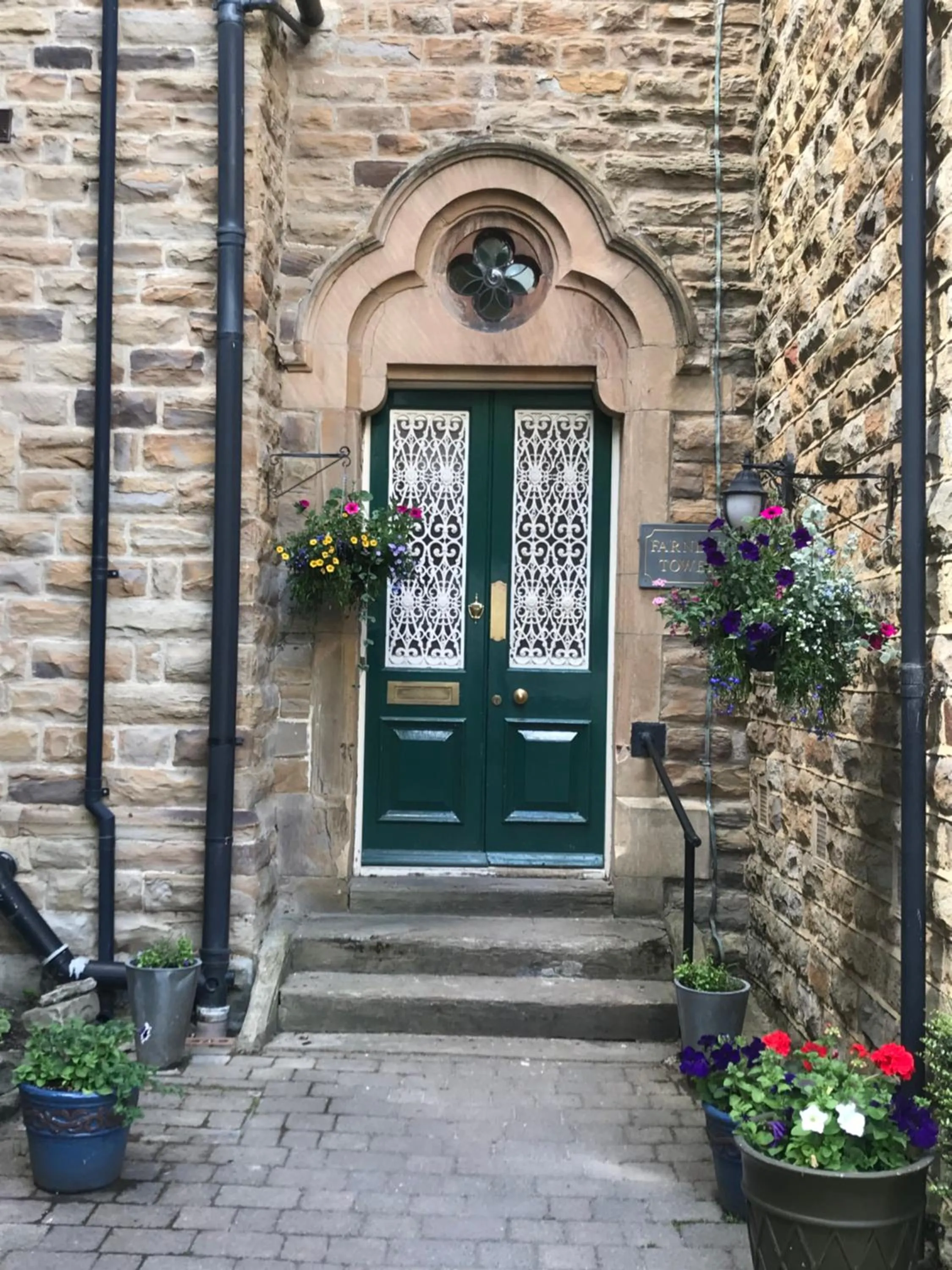 Facade/entrance in Farnley Tower Guesthouse