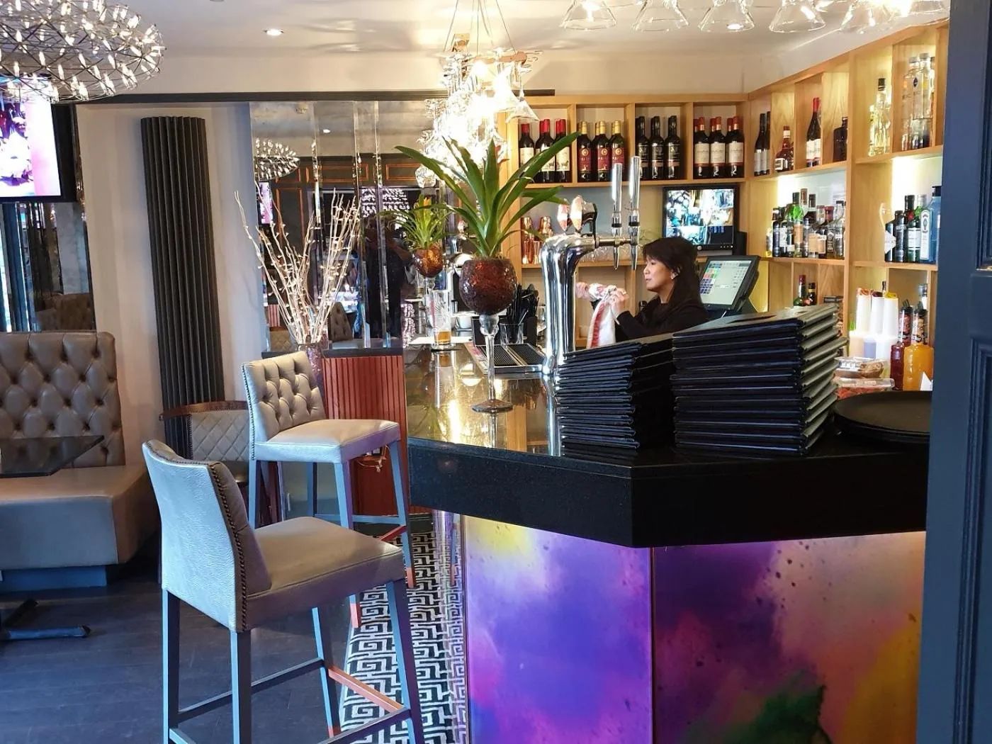 Property building in Farnley Tower Guesthouse