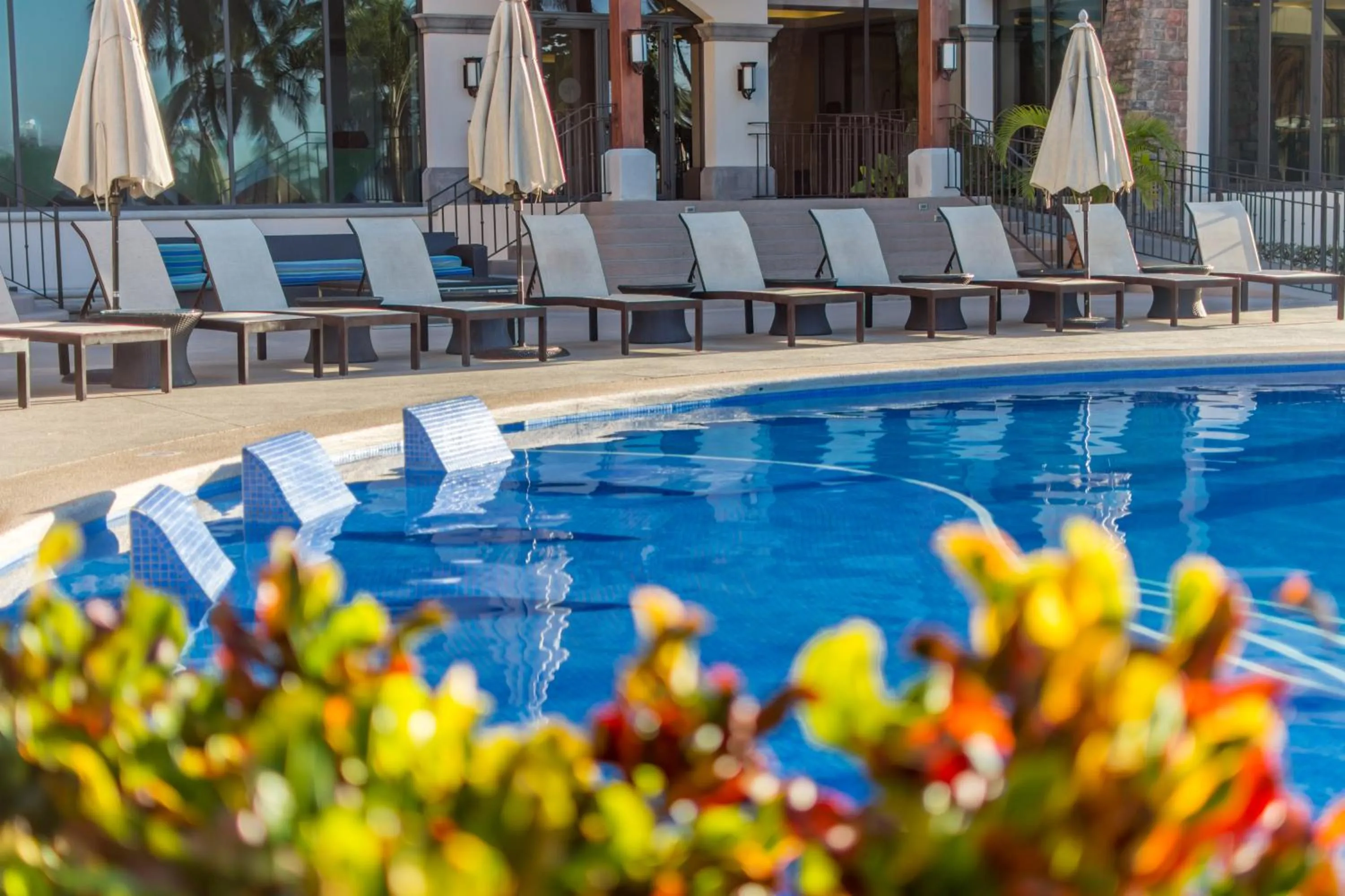 Swimming pool in Crocs Resort & Casino