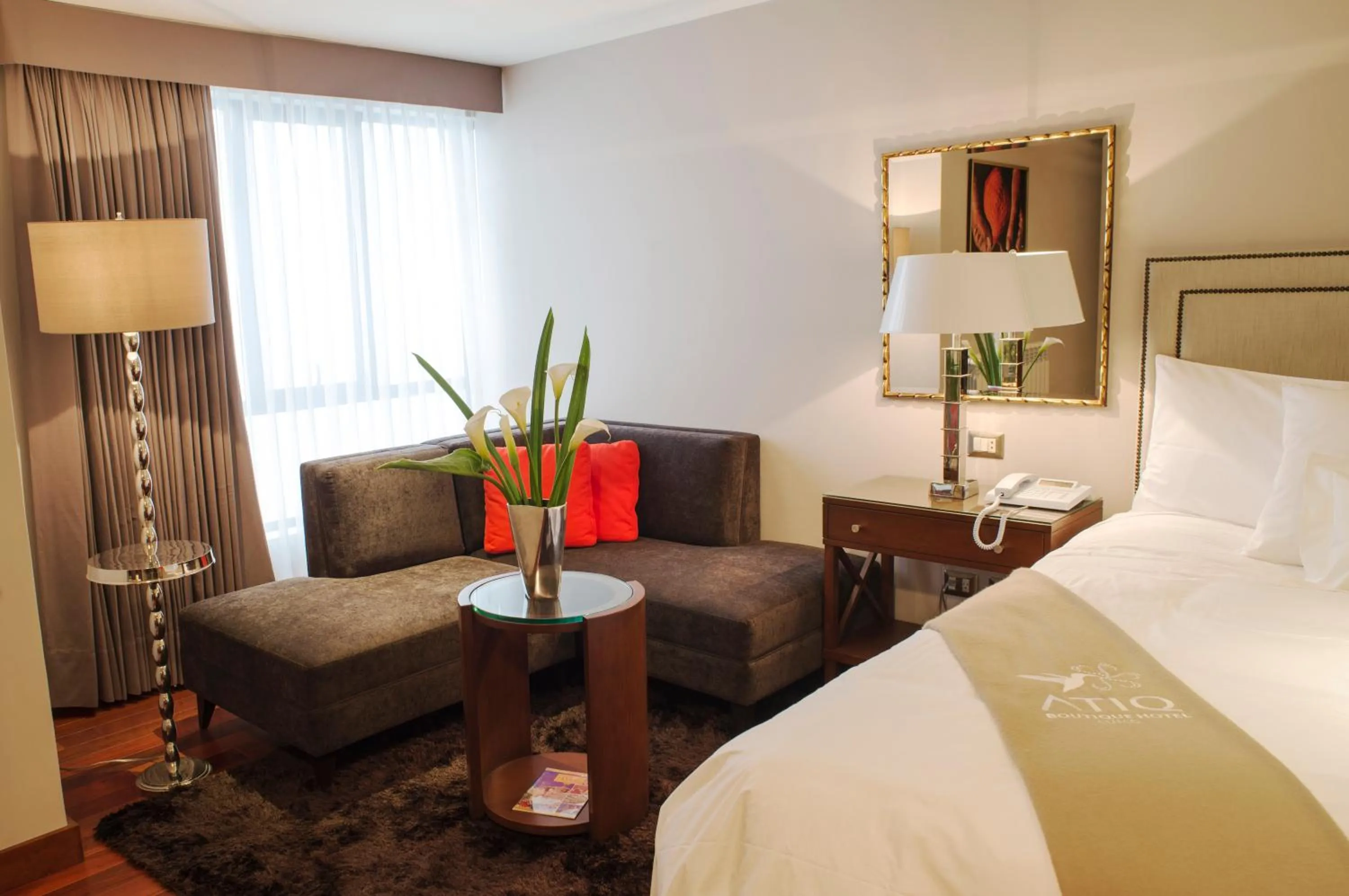 Living room, Bed in Atiq Boutique Hotel