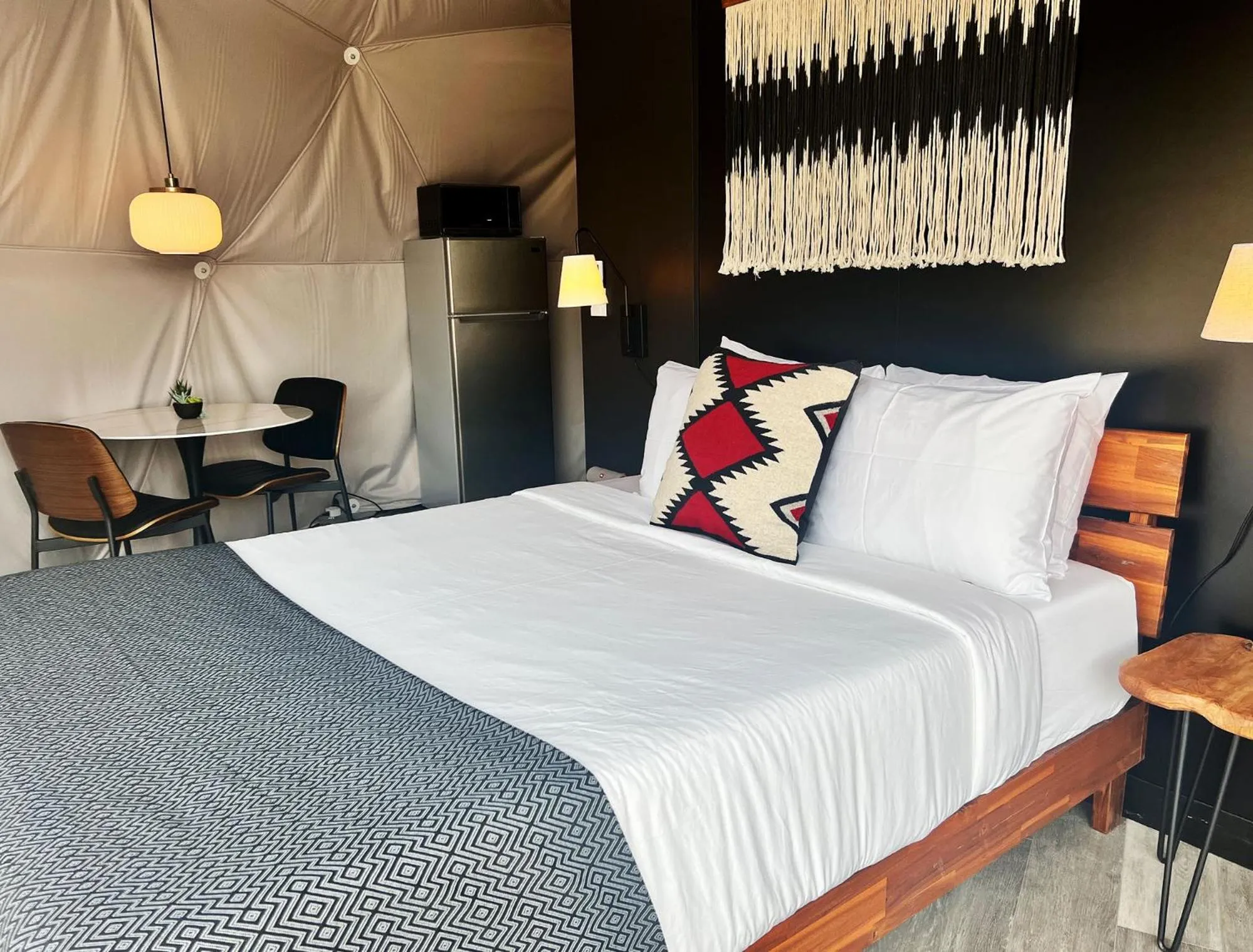 Bed in Pagosa River Domes