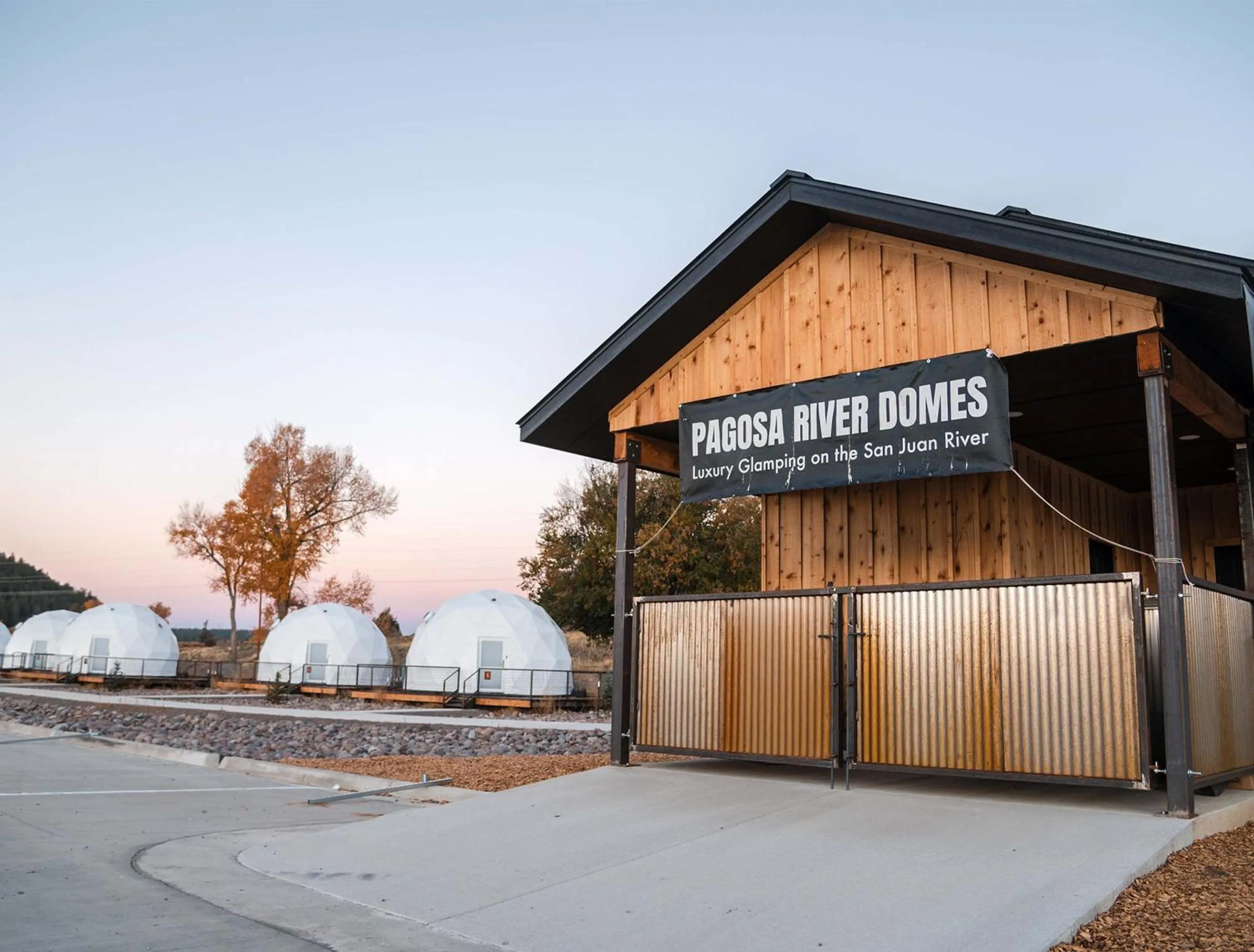 Property building in Pagosa River Domes