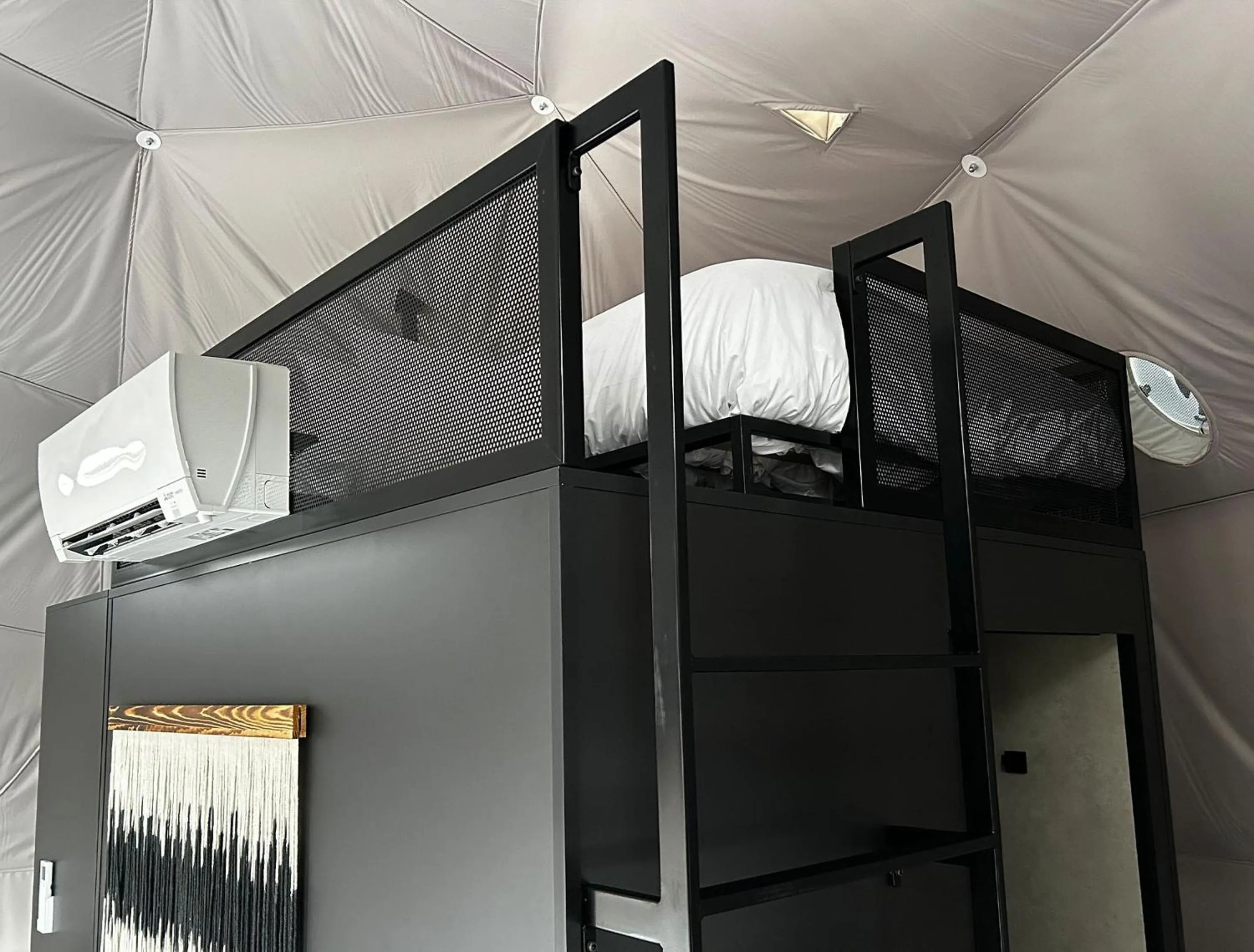 Bedroom in Pagosa River Domes