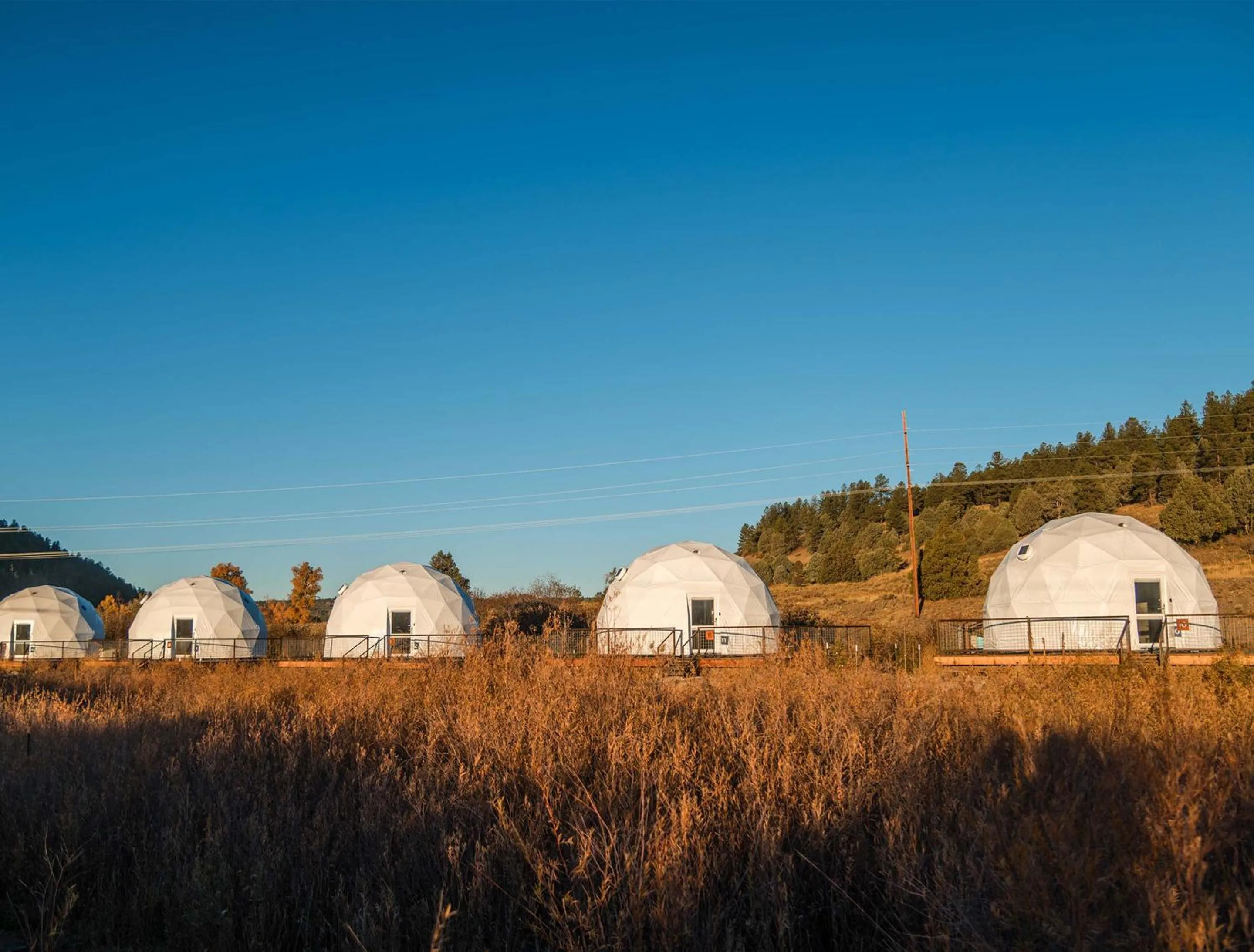 Property building in Pagosa River Domes