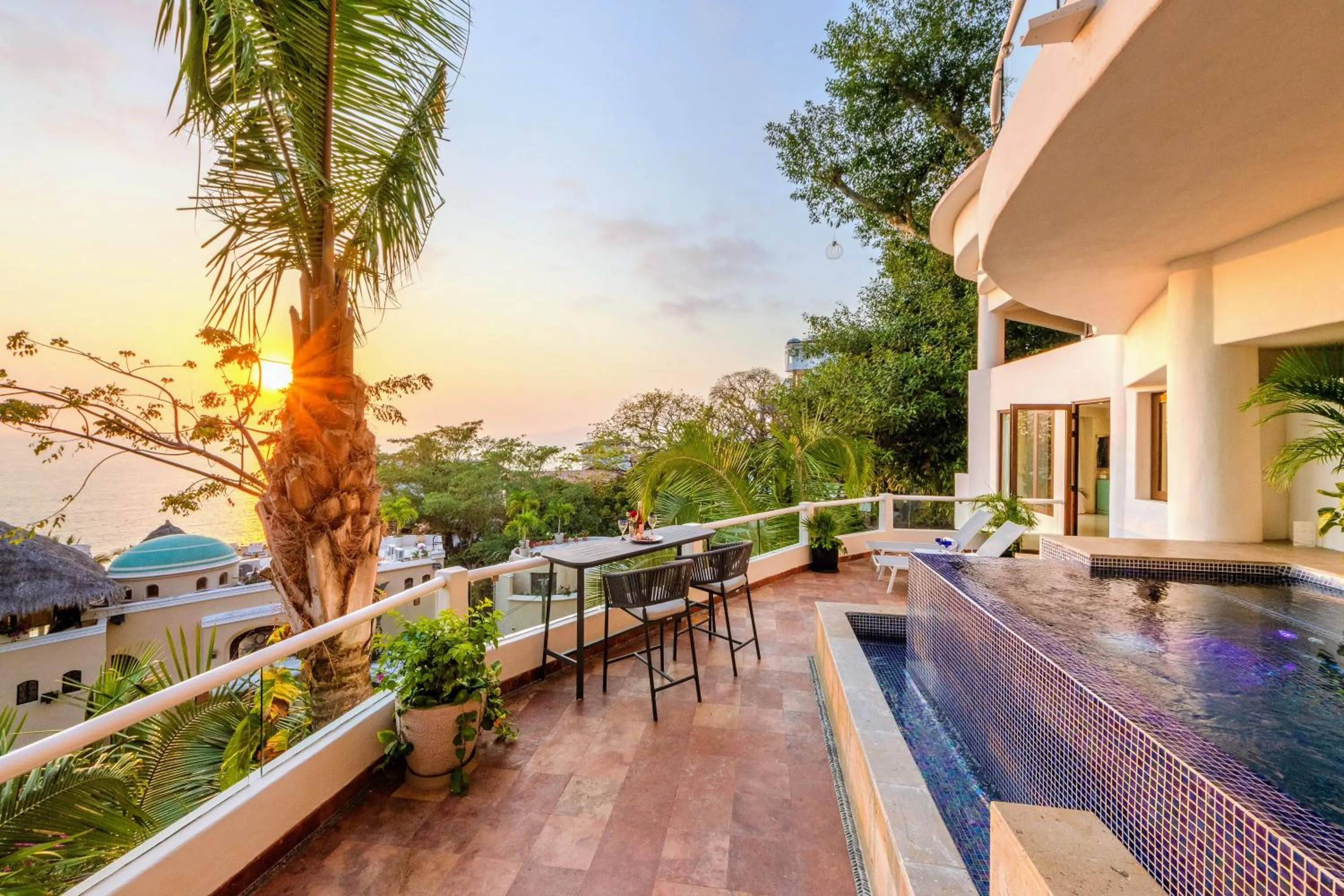 Balcony/Terrace in Villa Divina Luxury Boutique - Adults Only