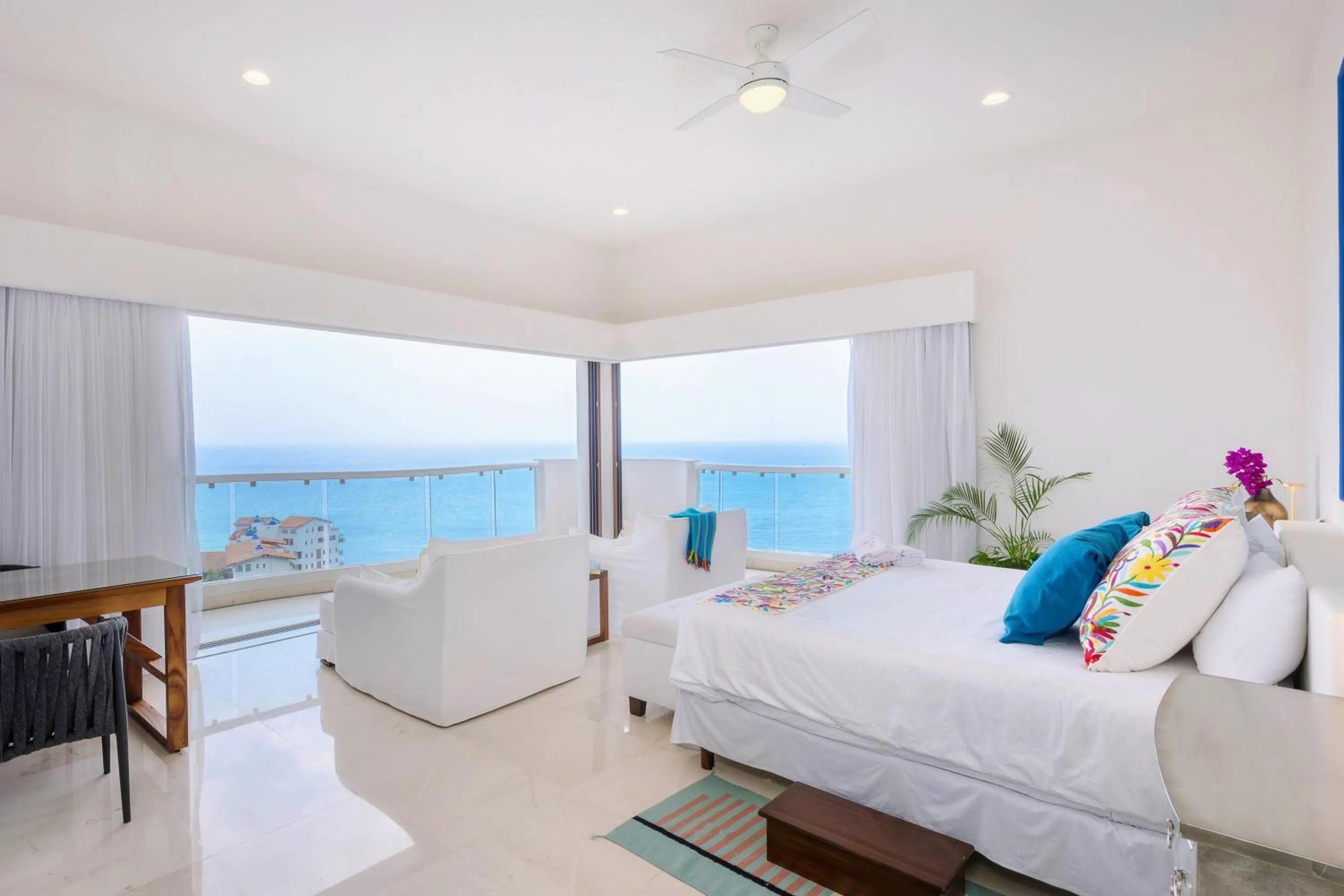 Sea view, Bed in Villa Divina Luxury Boutique - Adults Only