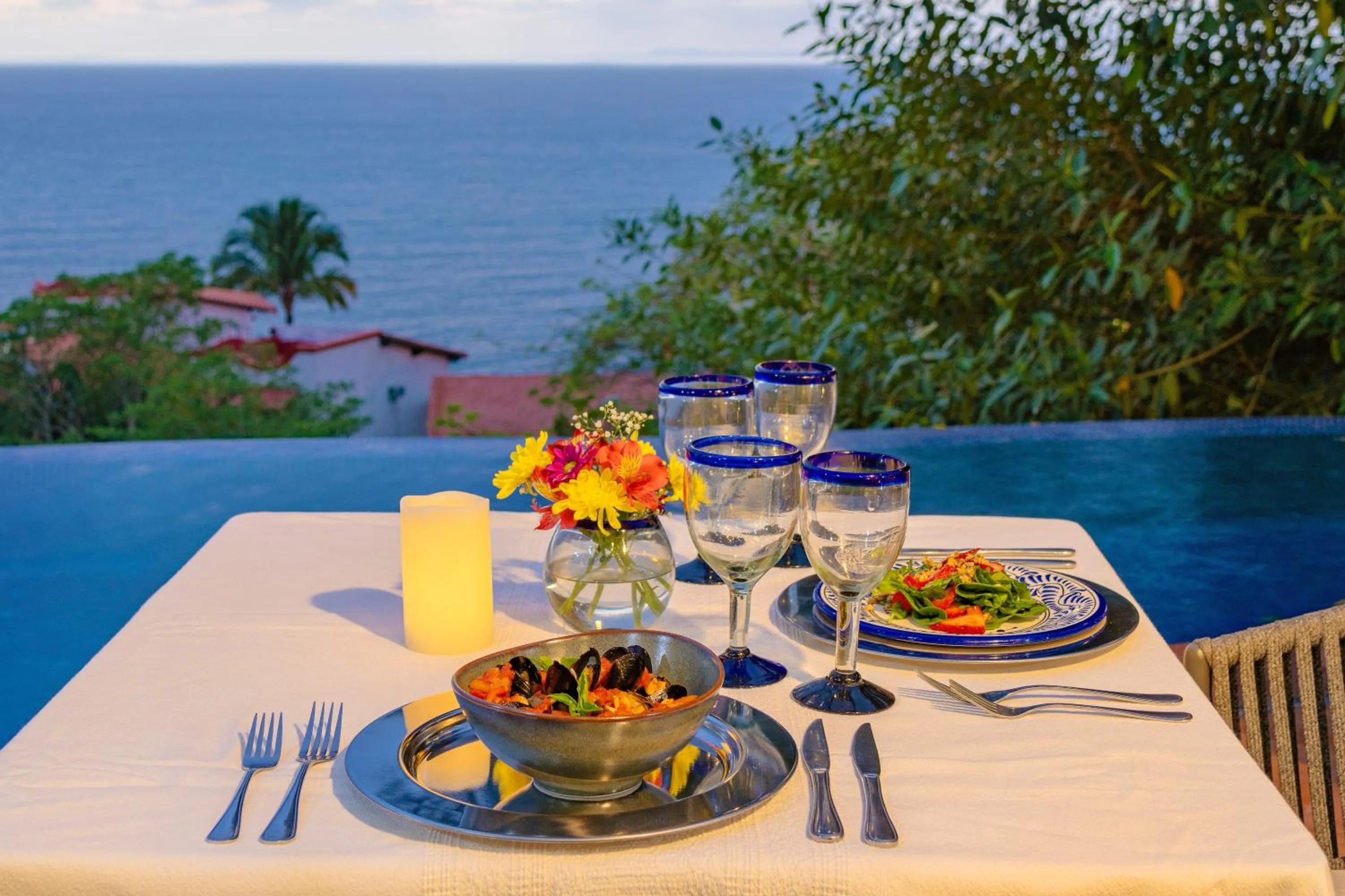 Restaurant/places to eat in Villa Divina Luxury Boutique - Adults Only