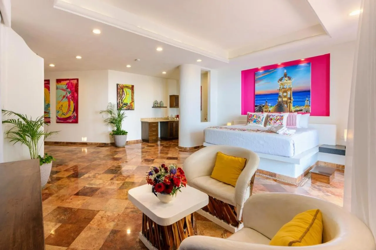 Bedroom, Bed in Villa Divina Luxury Boutique - Adults Only