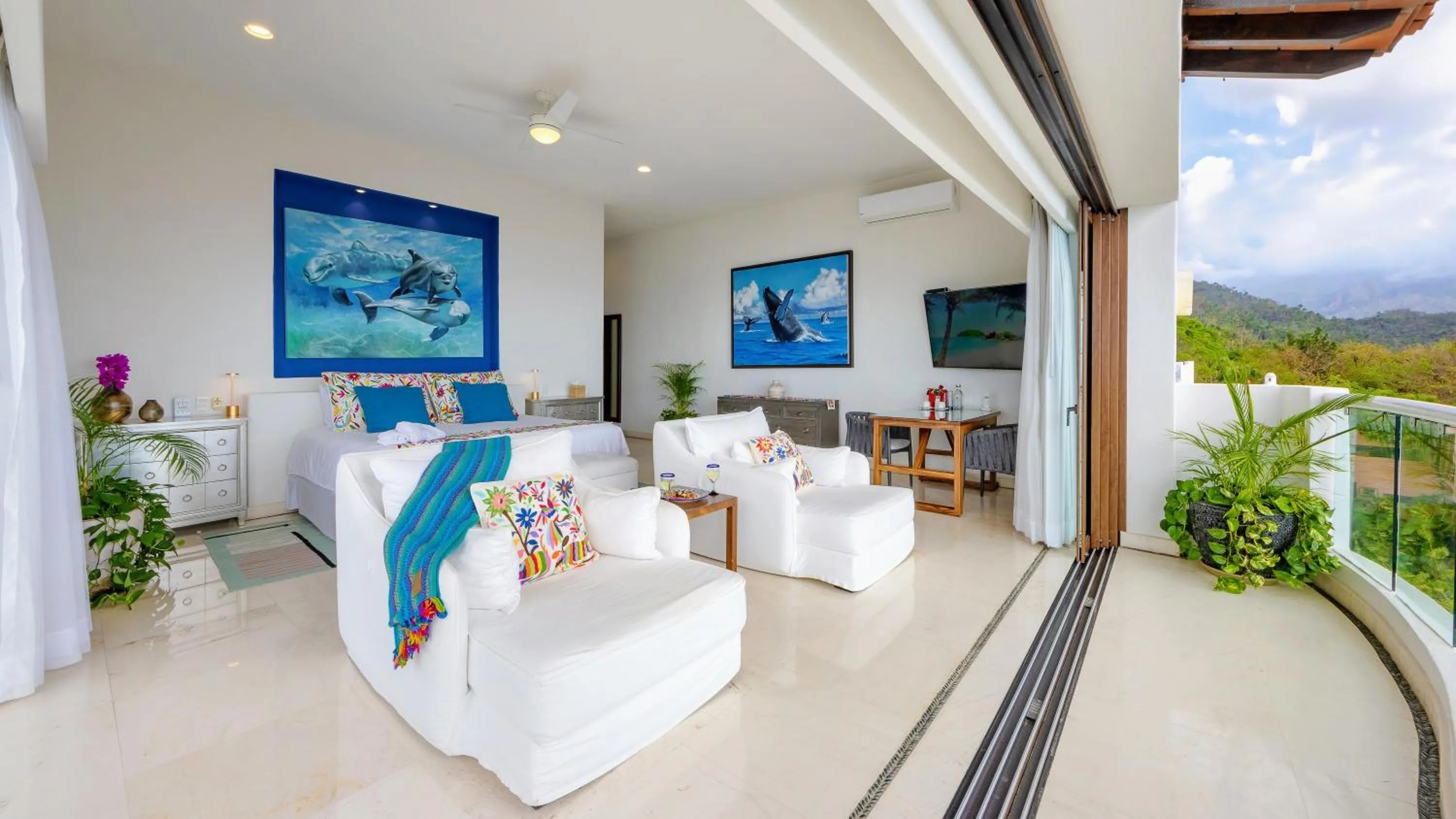 Balcony/Terrace in Villa Divina Luxury Boutique - Adults Only