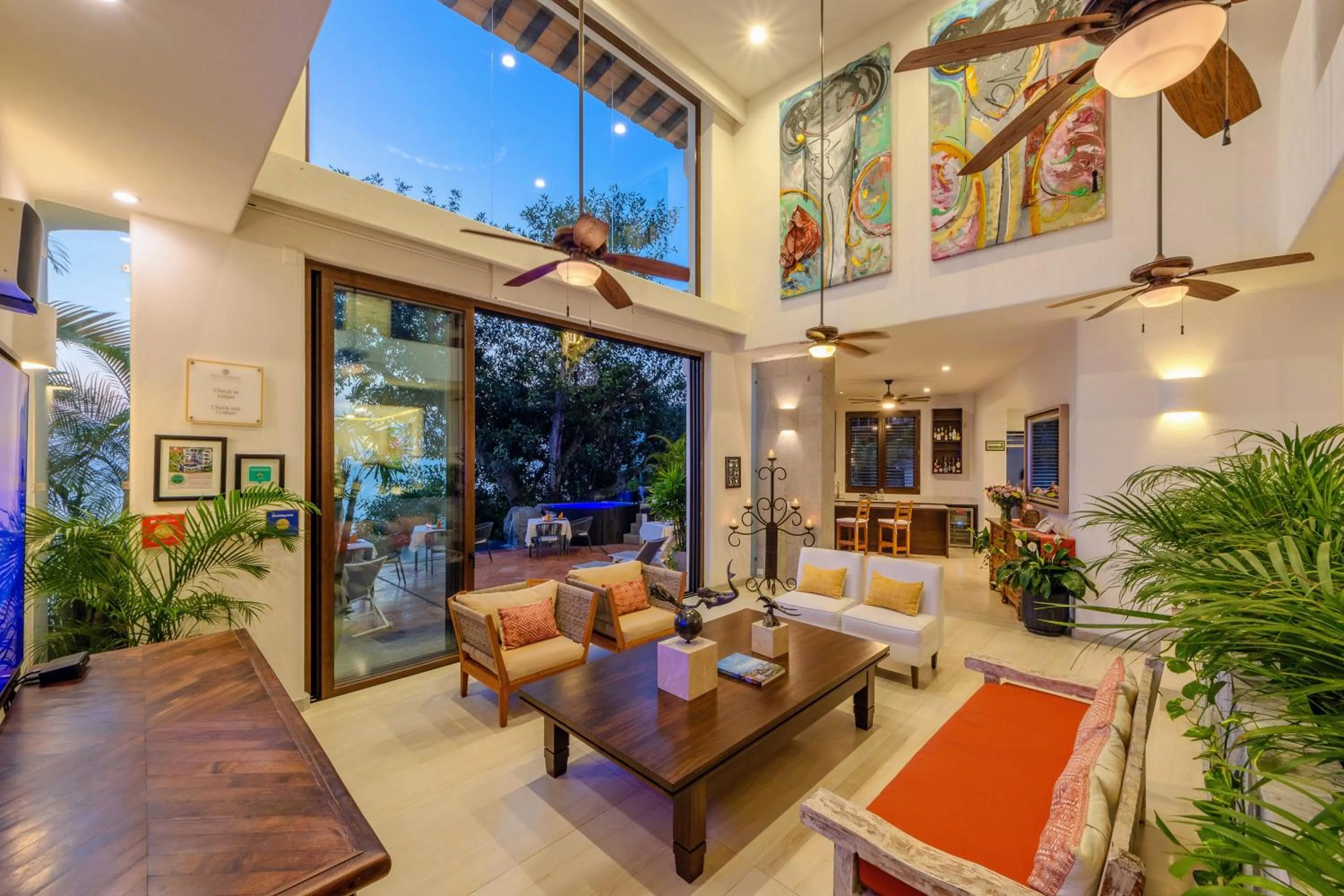 Living room in Villa Divina Luxury Boutique - Adults Only