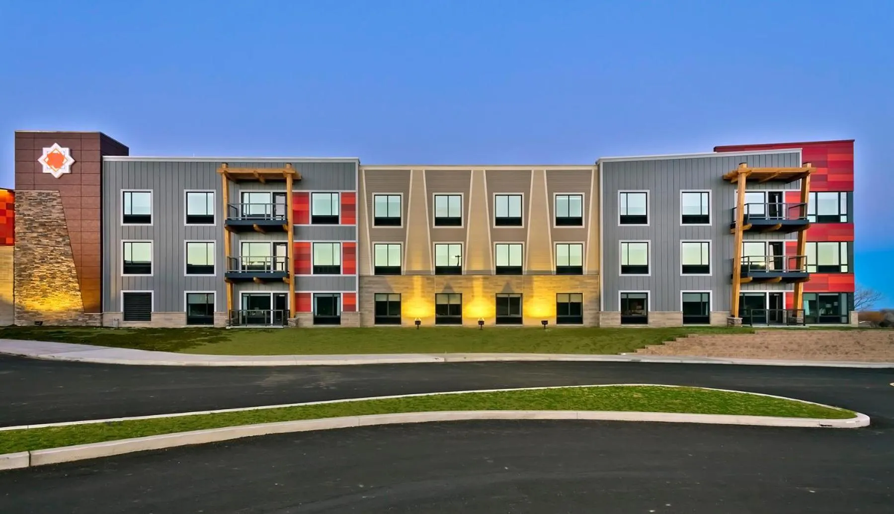 Property building in Shoshone Rose Casino & Hotel