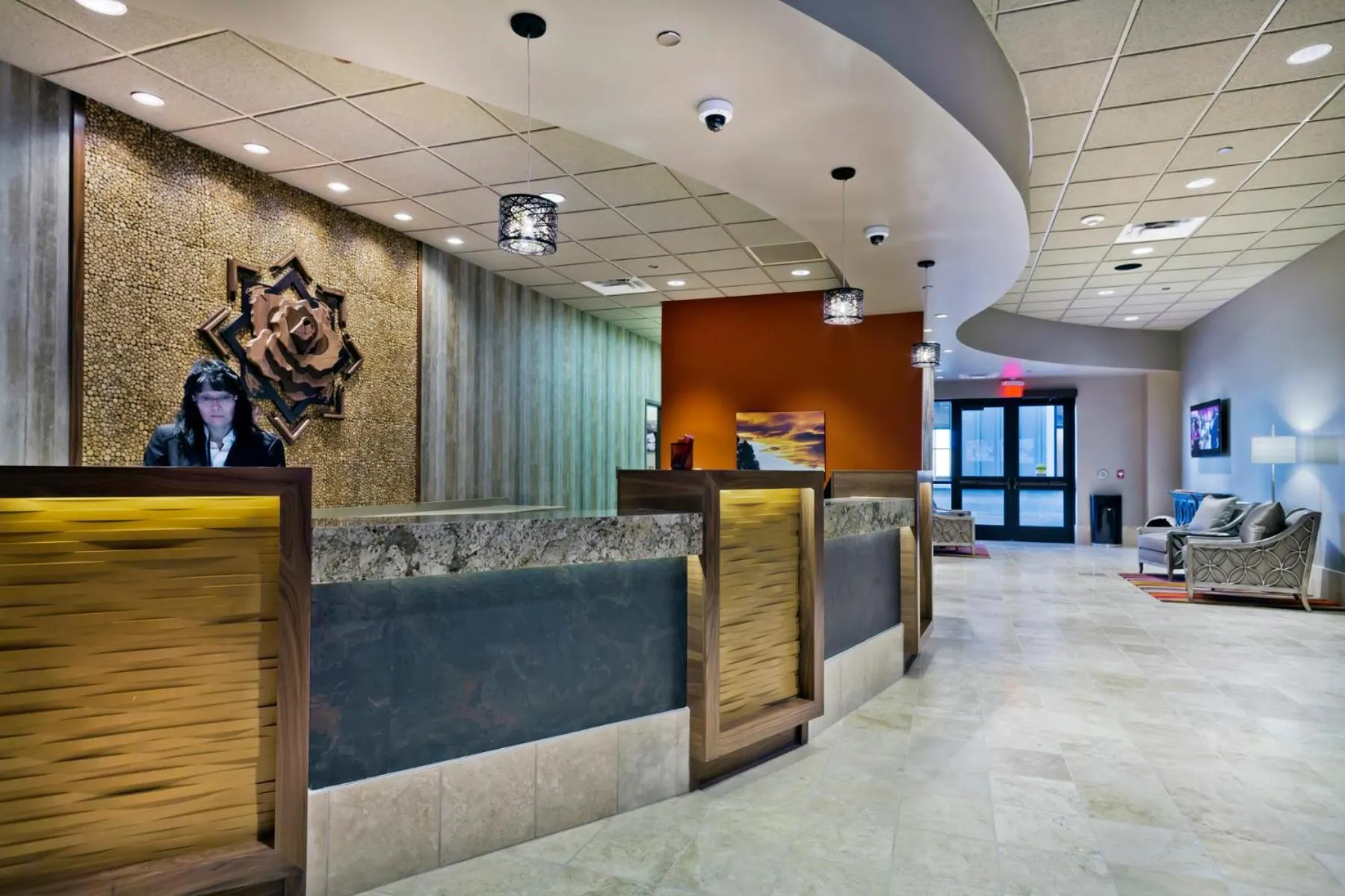 Lobby or reception in Shoshone Rose Casino & Hotel