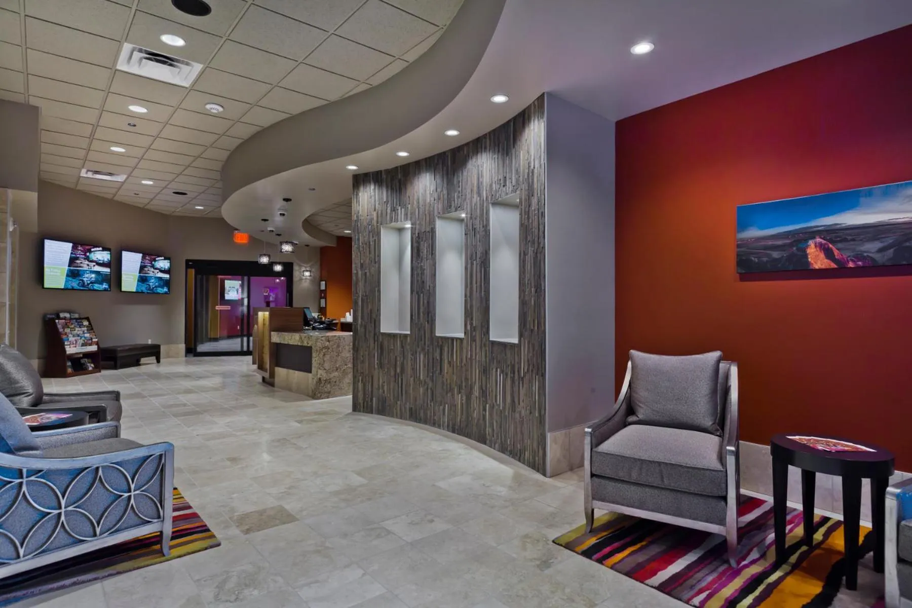 Communal lounge/ TV room in Shoshone Rose Casino & Hotel