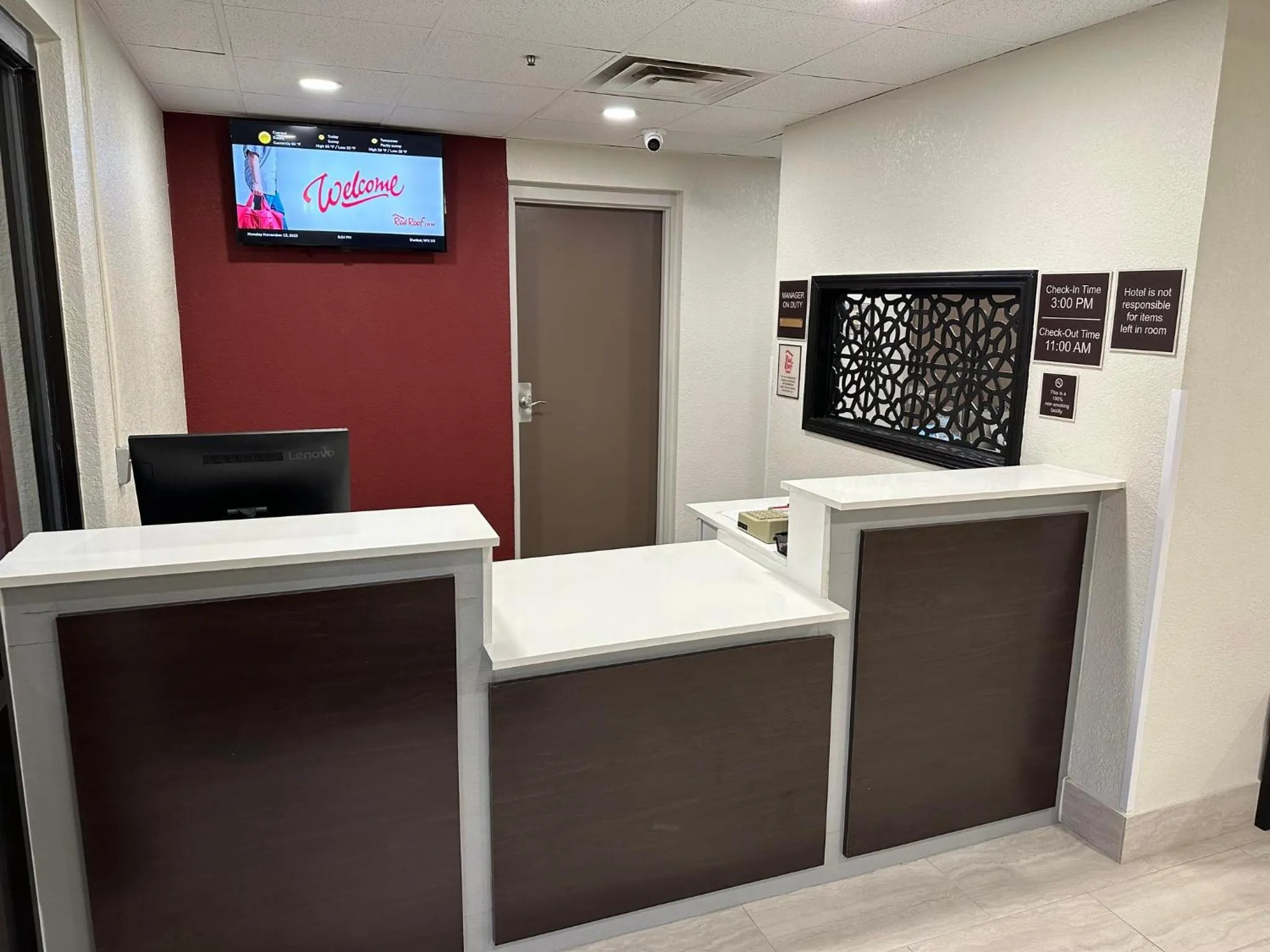 Lobby or reception in Red Roof Inn Charleston - Dunbar