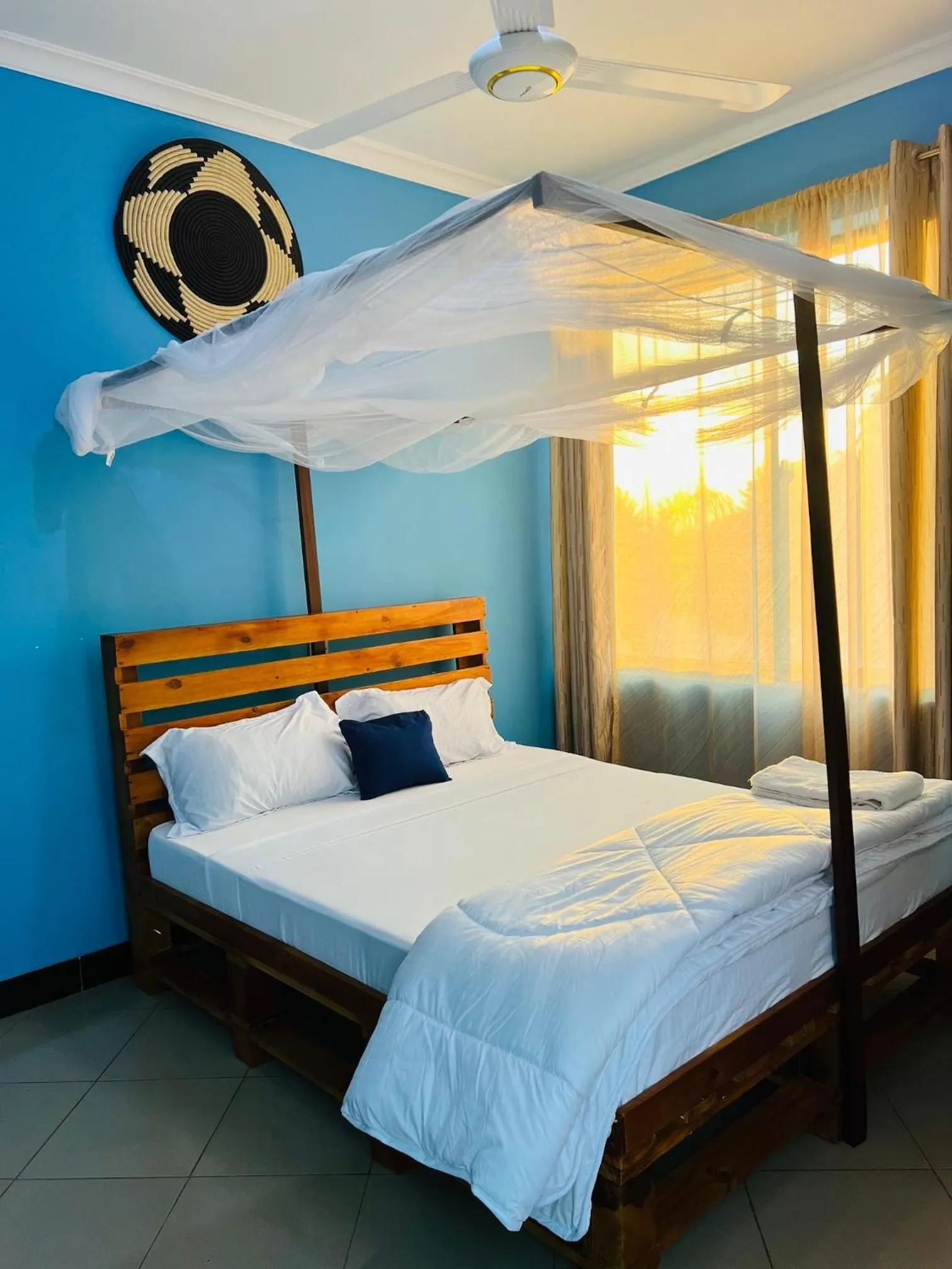 Bed in Kilimanjaro Smiley Inn