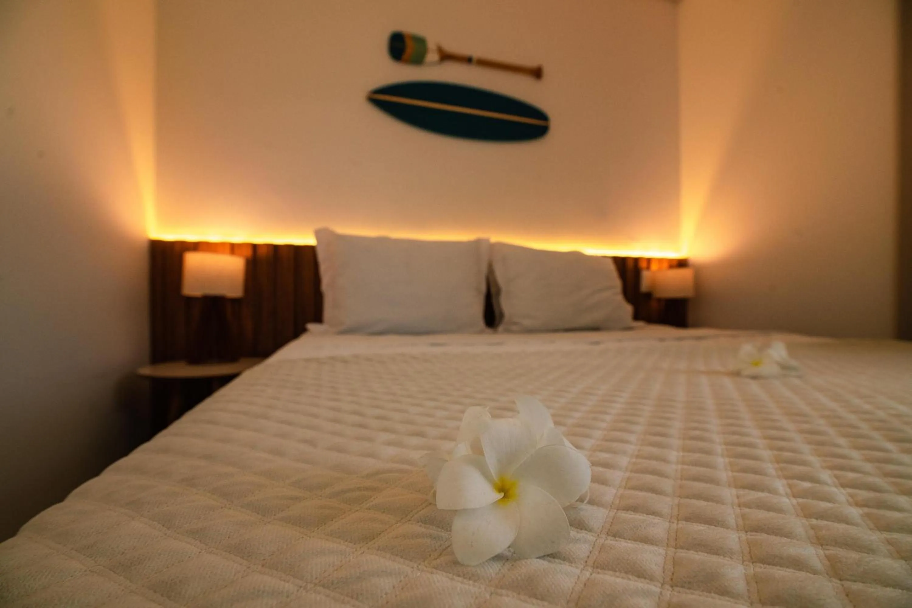 Bed in POUSADA AMAR NORONHA