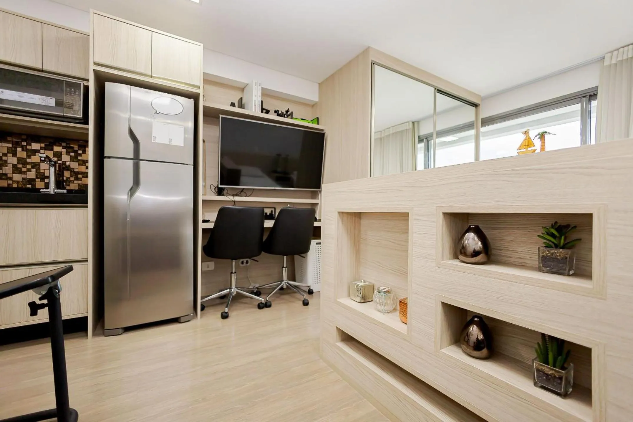 Kitchen or kitchenette in 7th Avenue - Centro | Curitiba | Gonzaga Stays