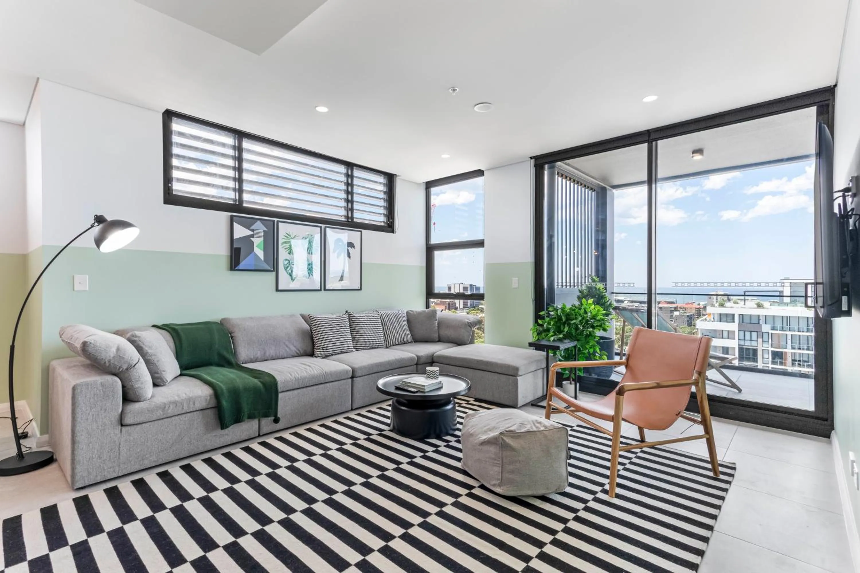 Living room in Stay Kula Wollongong