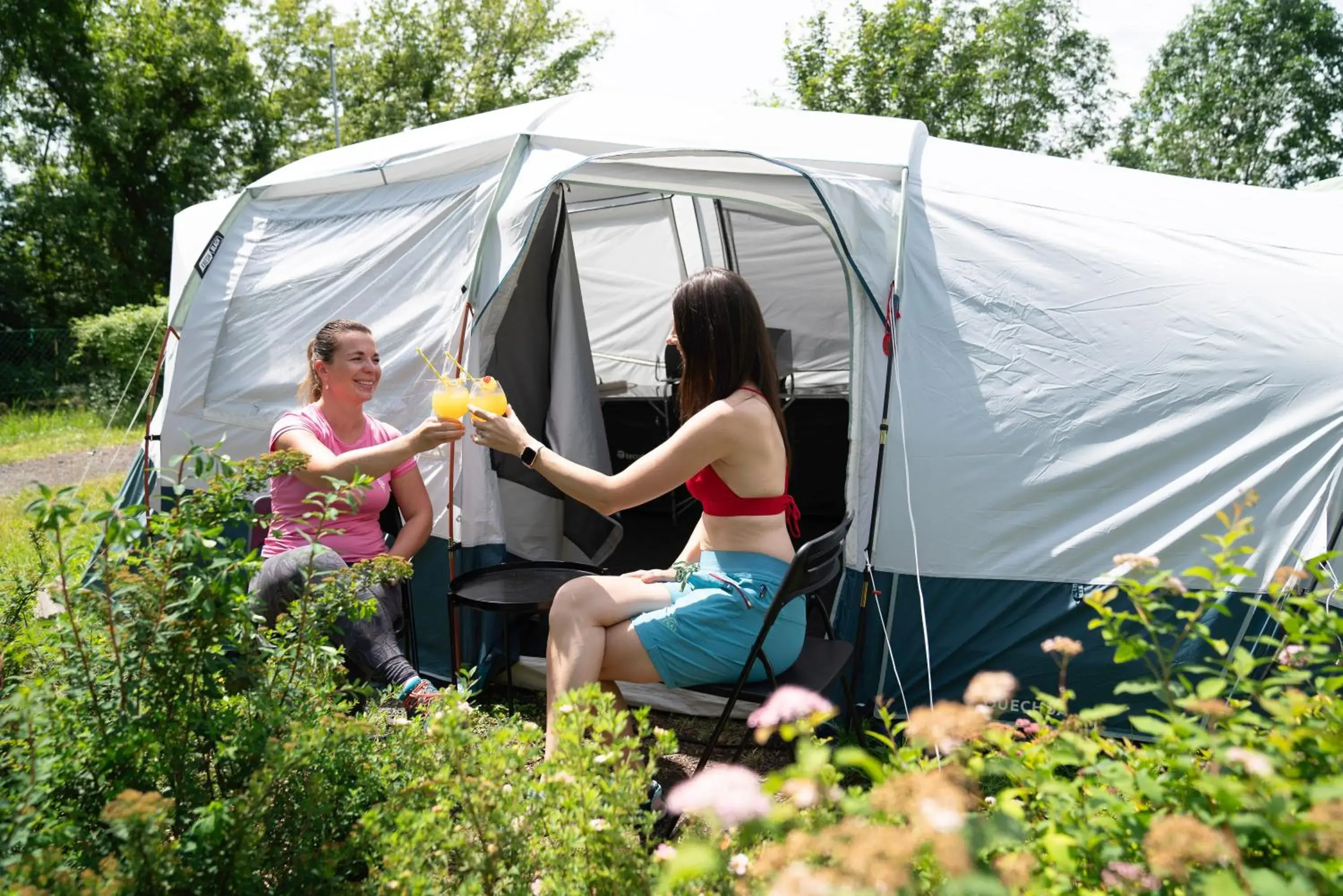 Tent in Kemp Děčín Tent in Kemp Děčín