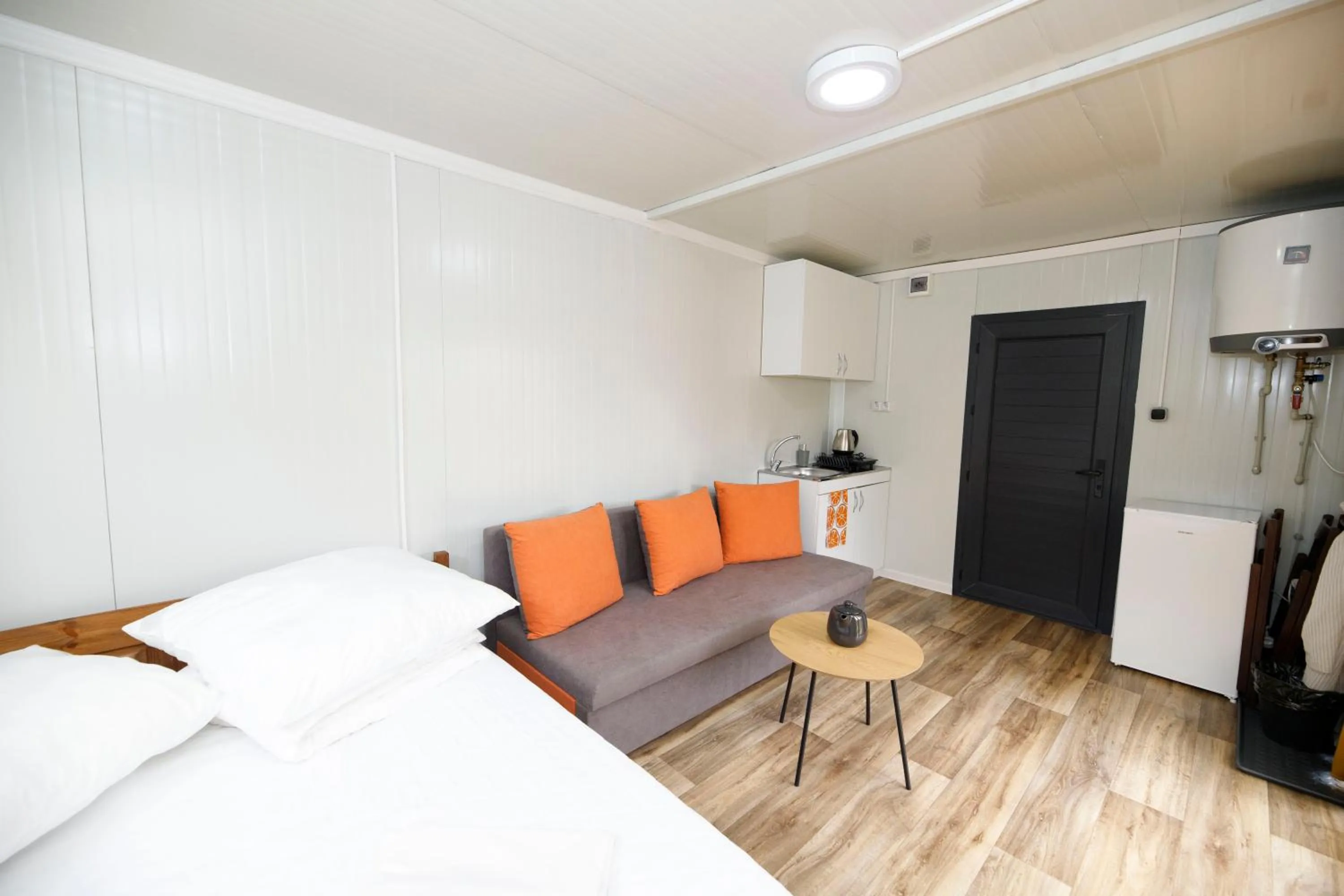 Photo of the whole room, Bed in Kemp Děčín