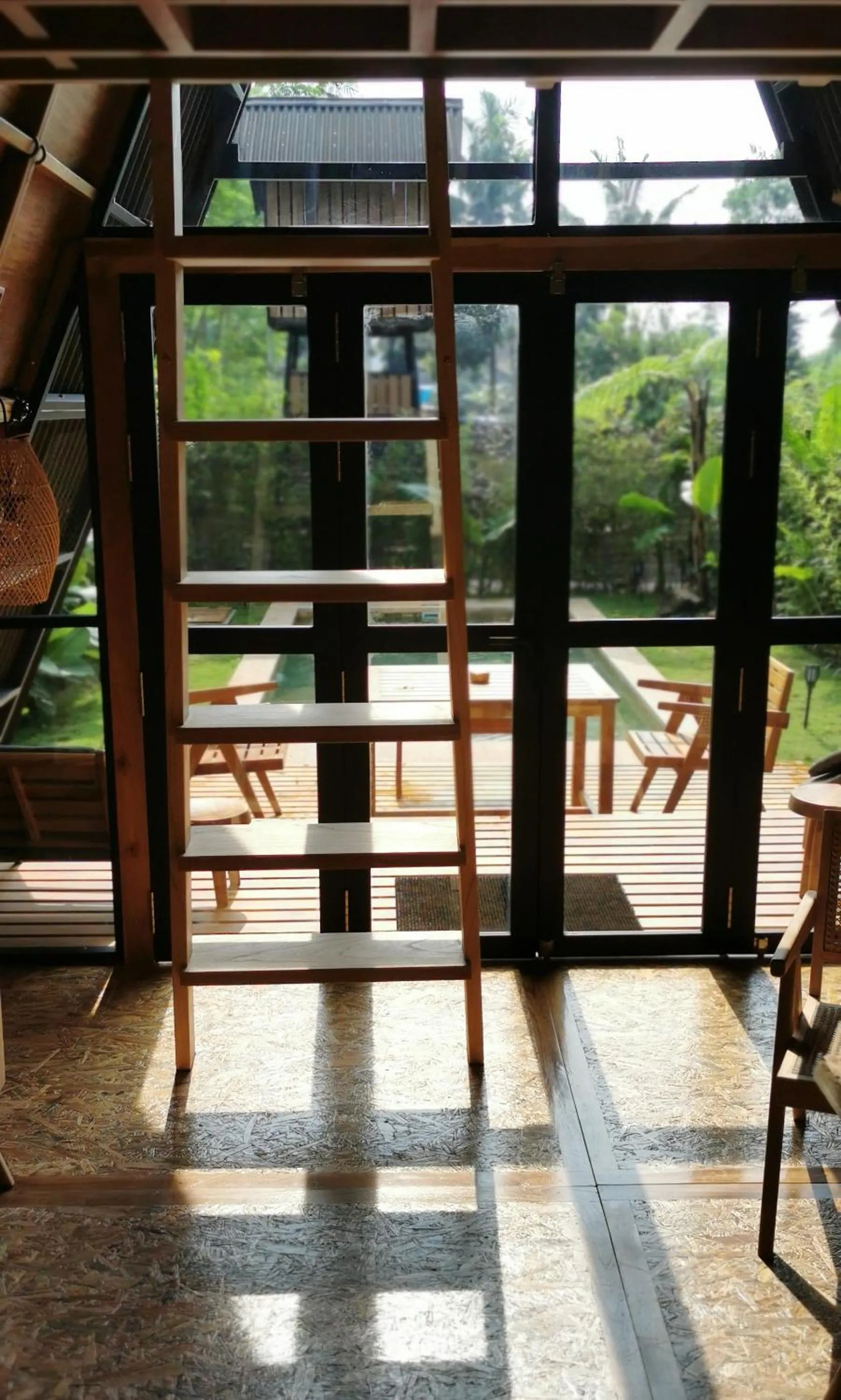 Day in Villa Verde the garden