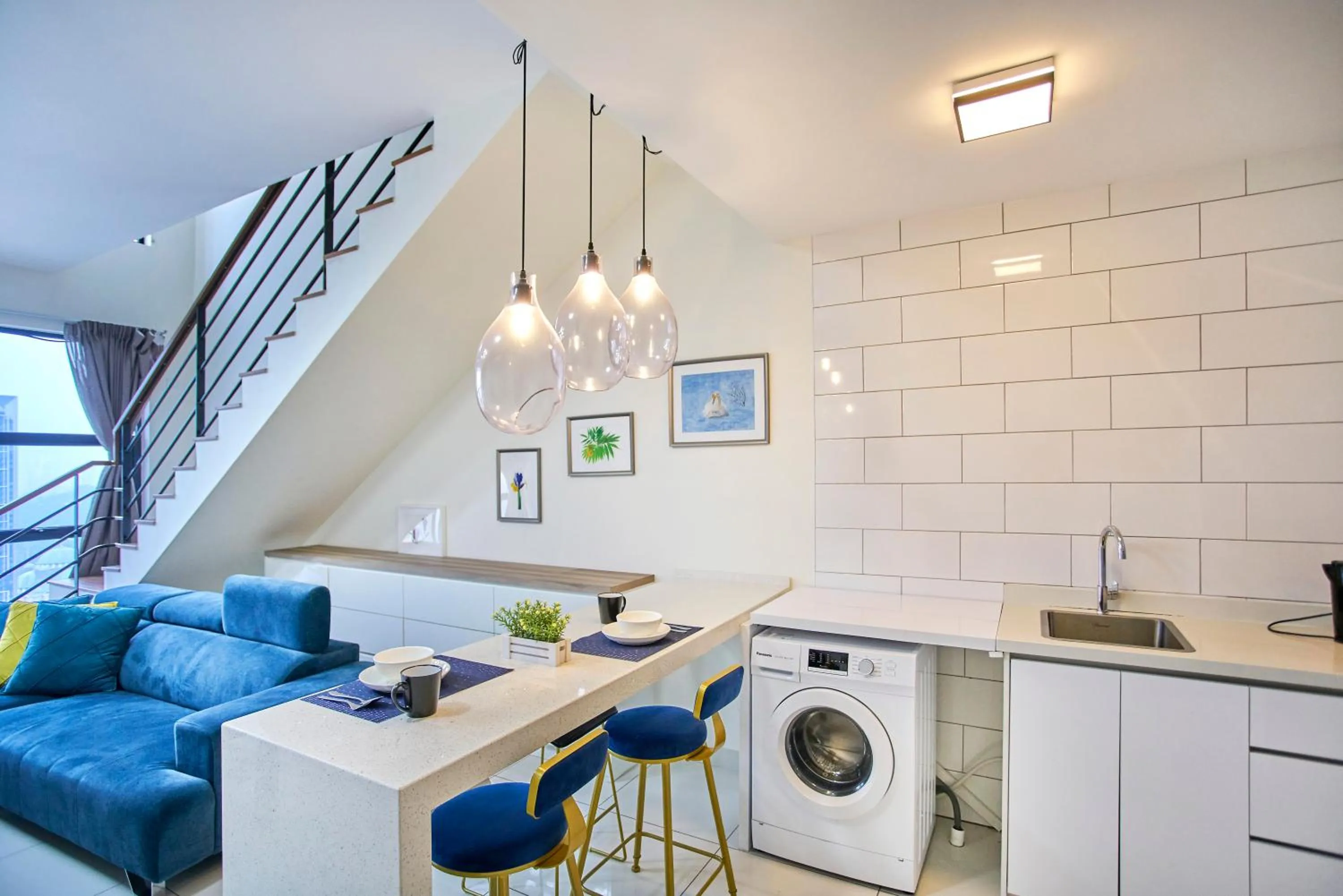 Kitchen or kitchenette in Arte Mont Kiara Free Parking, Kuala Lumpur