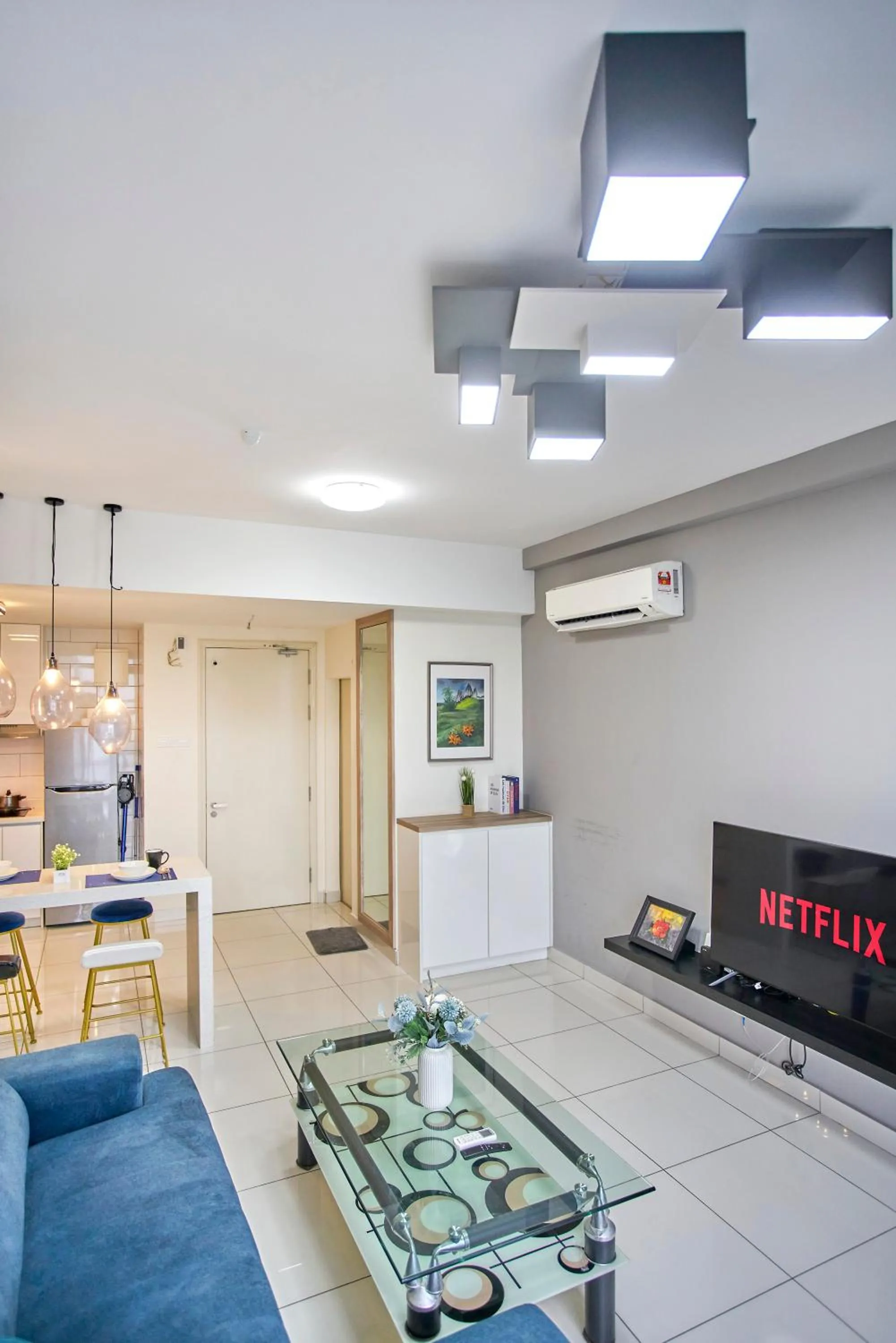 Living room in Arte Mont Kiara Free Parking, Kuala Lumpur