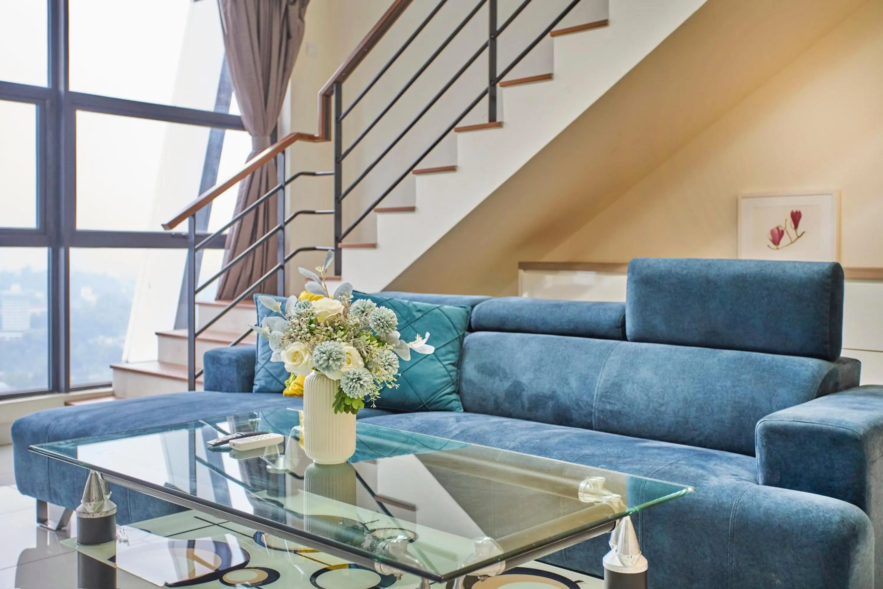 Living room in Arte Mont Kiara Free Parking, Kuala Lumpur