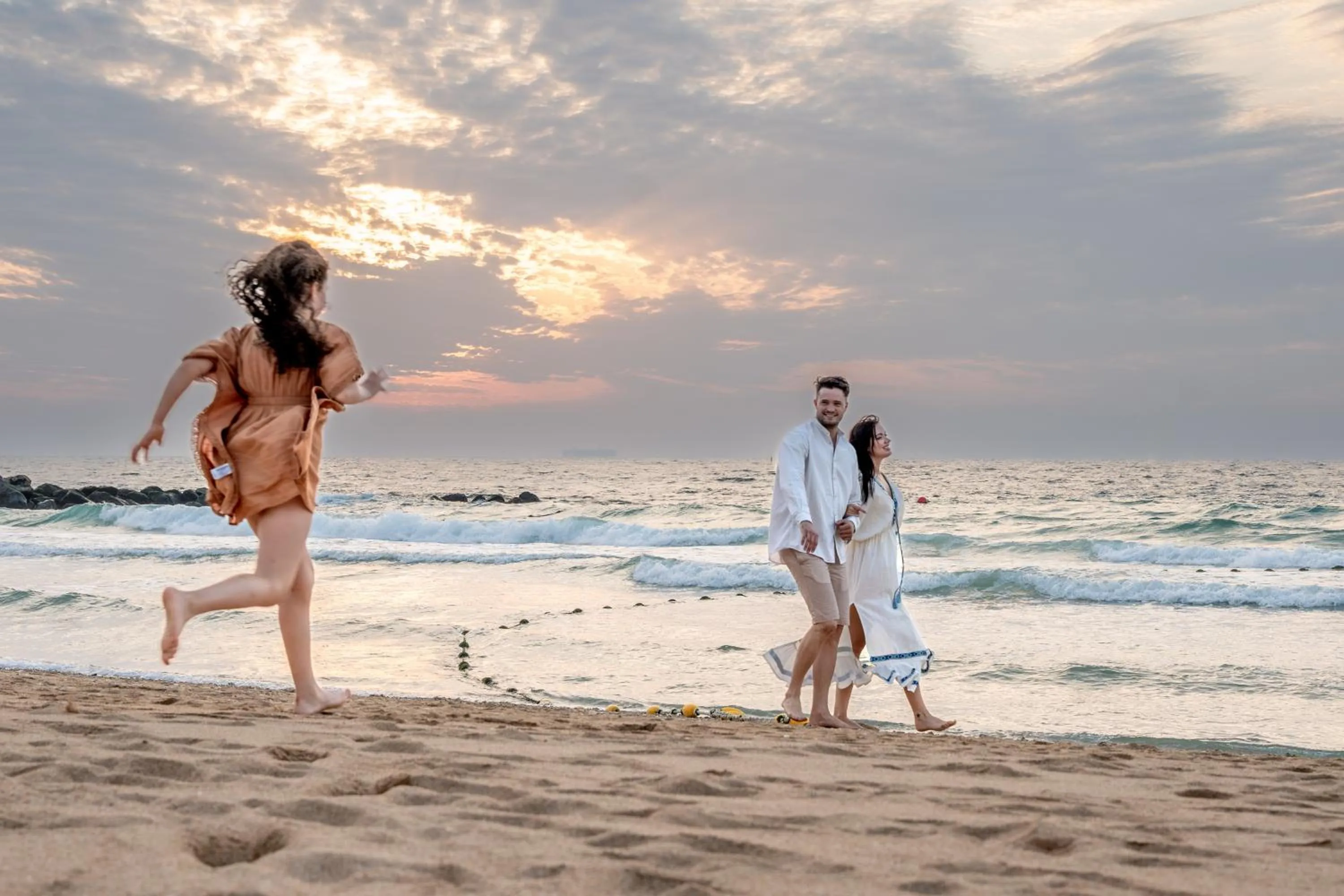 Beach in Banyan Tree Dubai at Bluewaters