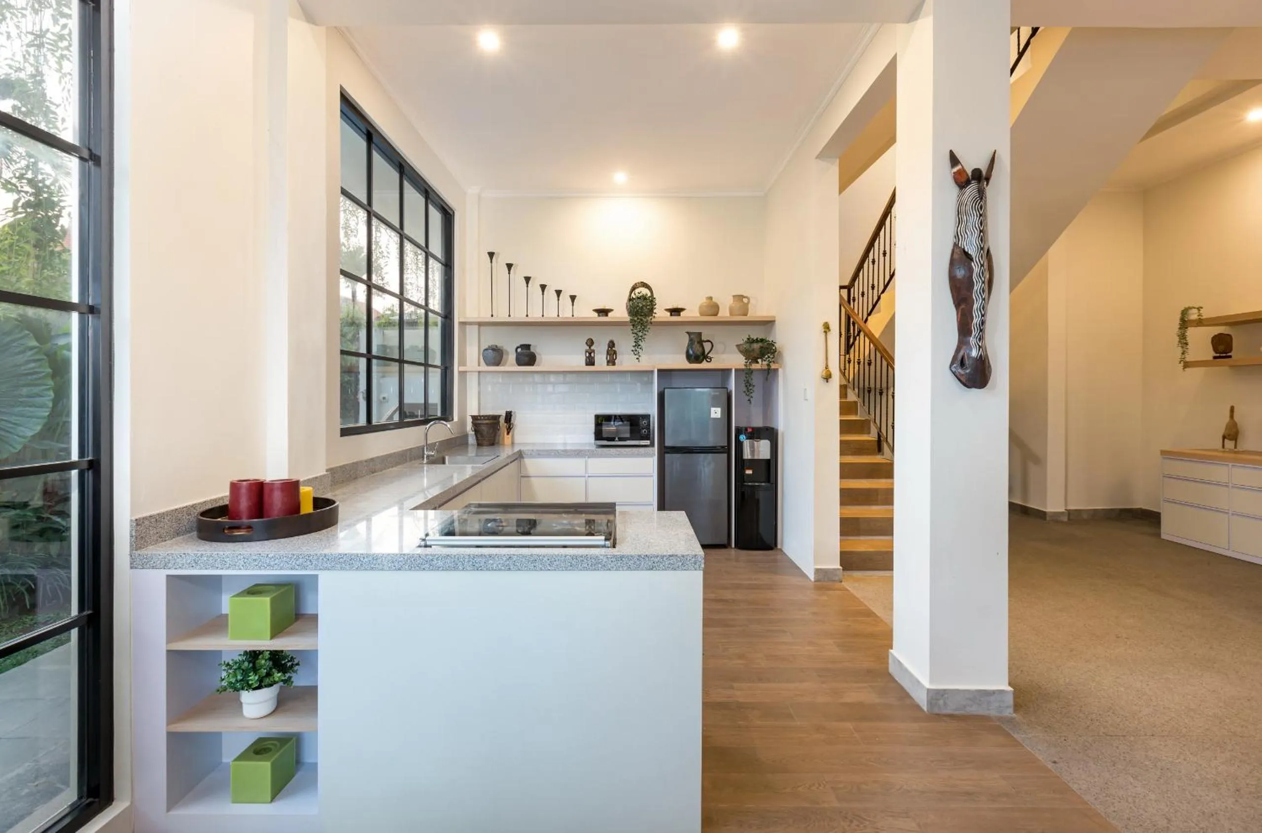 Kitchen or kitchenette in Kerta Mani Canggu by Kerta Living