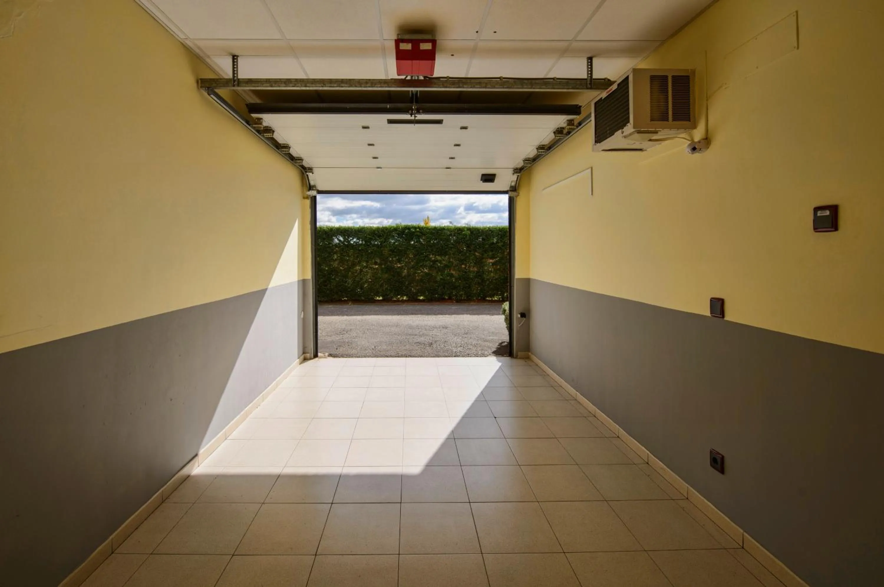 Garden view in Motel Cancun León