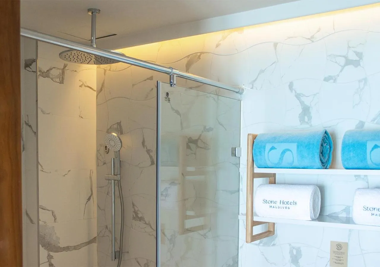 Bathroom in Stone Hotels Dhiffushi