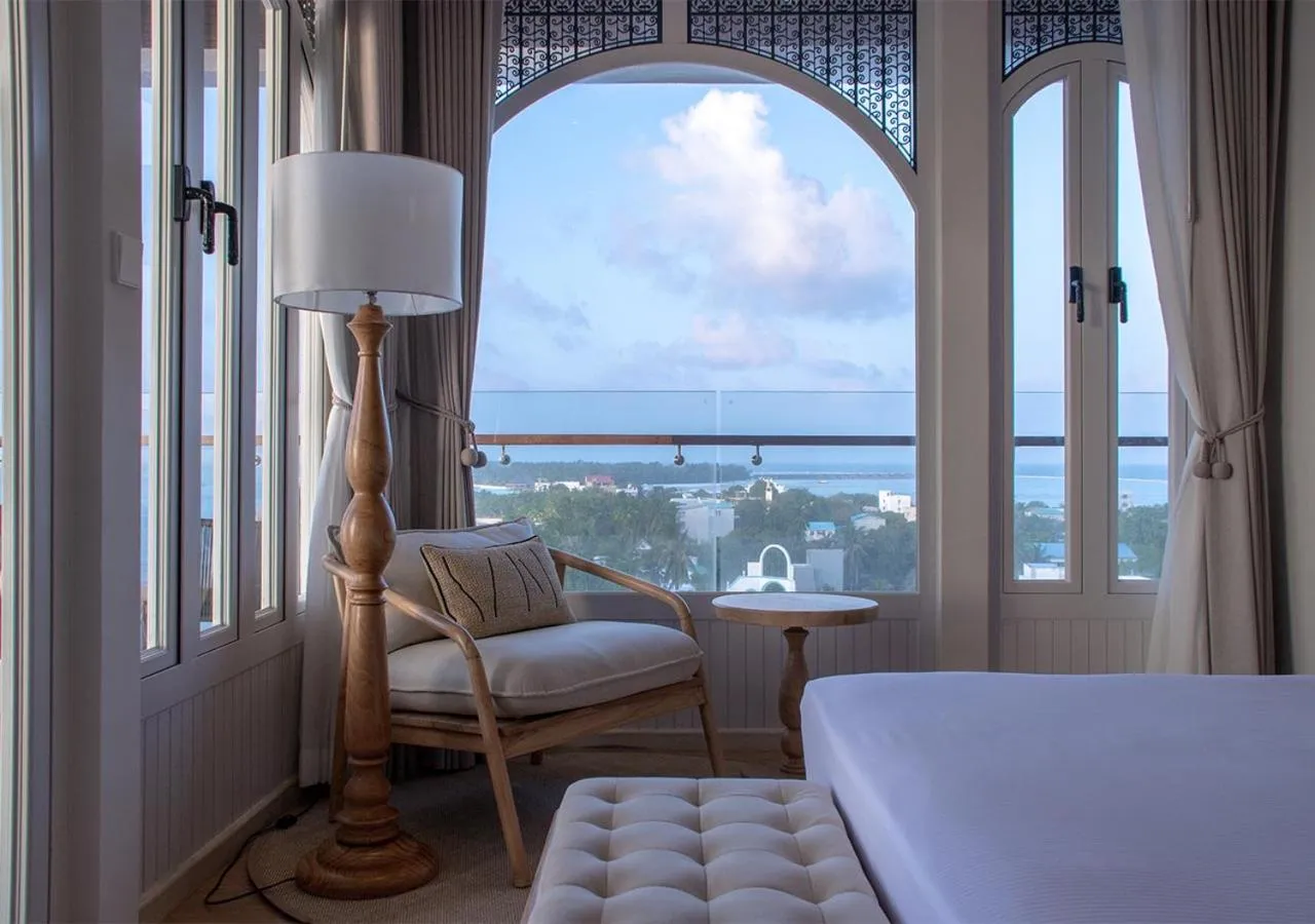 Bedroom, Bed in Stone Hotels Dhiffushi