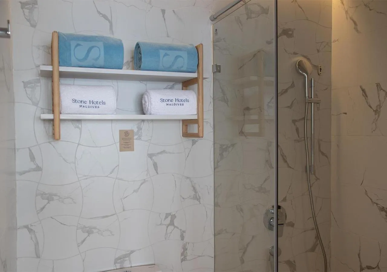 Bathroom in Stone Hotels Dhiffushi