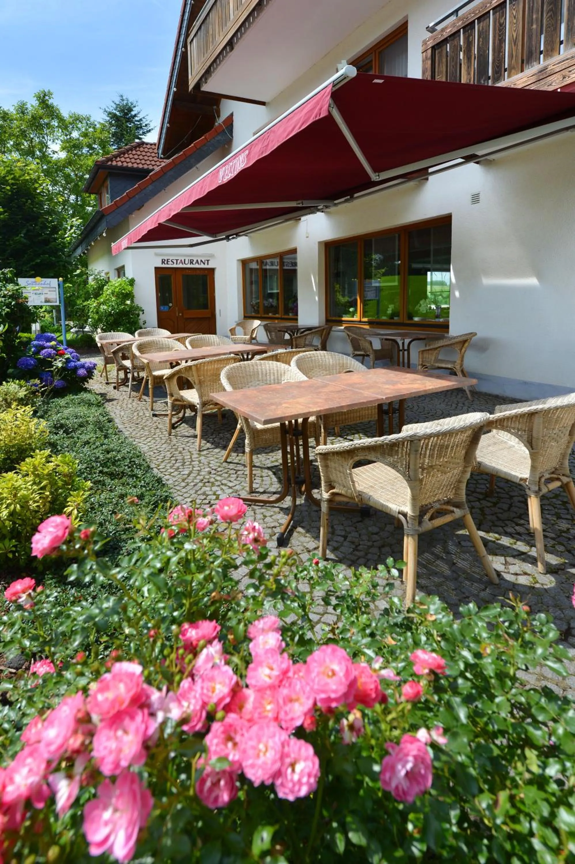 Balcony/Terrace in Rhön-Hotel Sonnenhof - Restaurant & Café