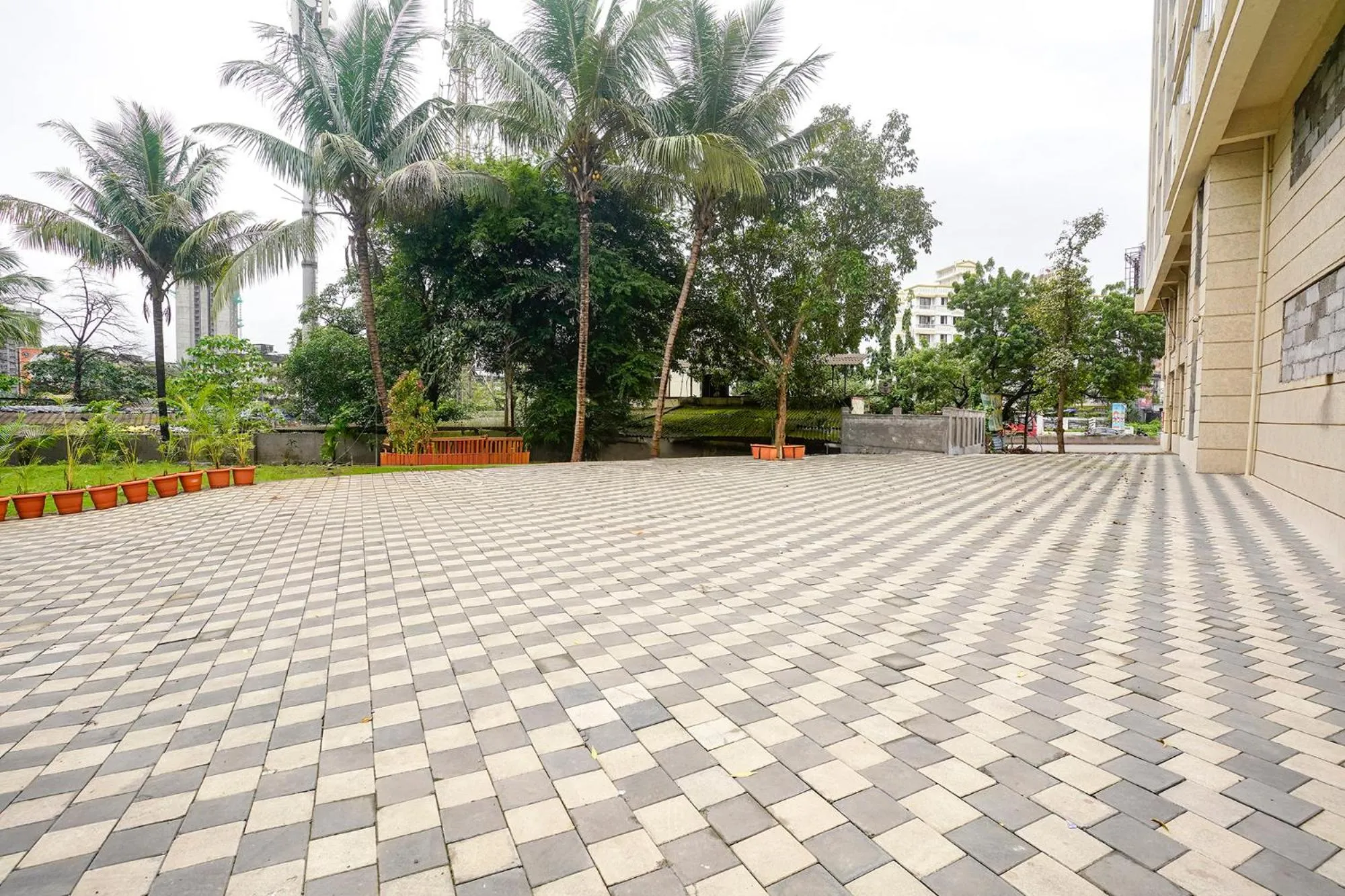 Facade/entrance in FabHotel Prime Shubham Comforts