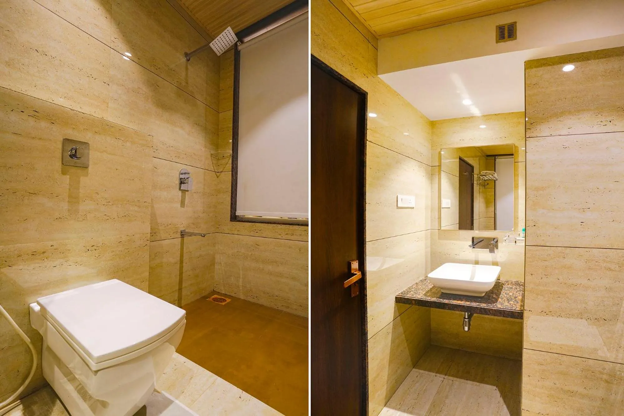 Bathroom in FabHotel Prime Shubham Comforts