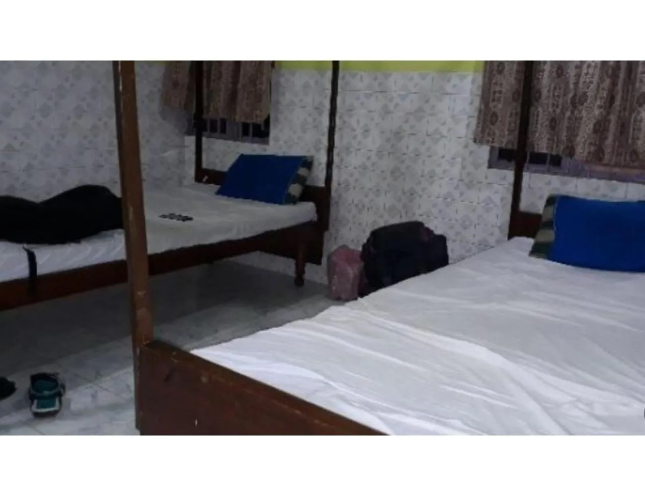 Bed in Central Guest House, Tripura