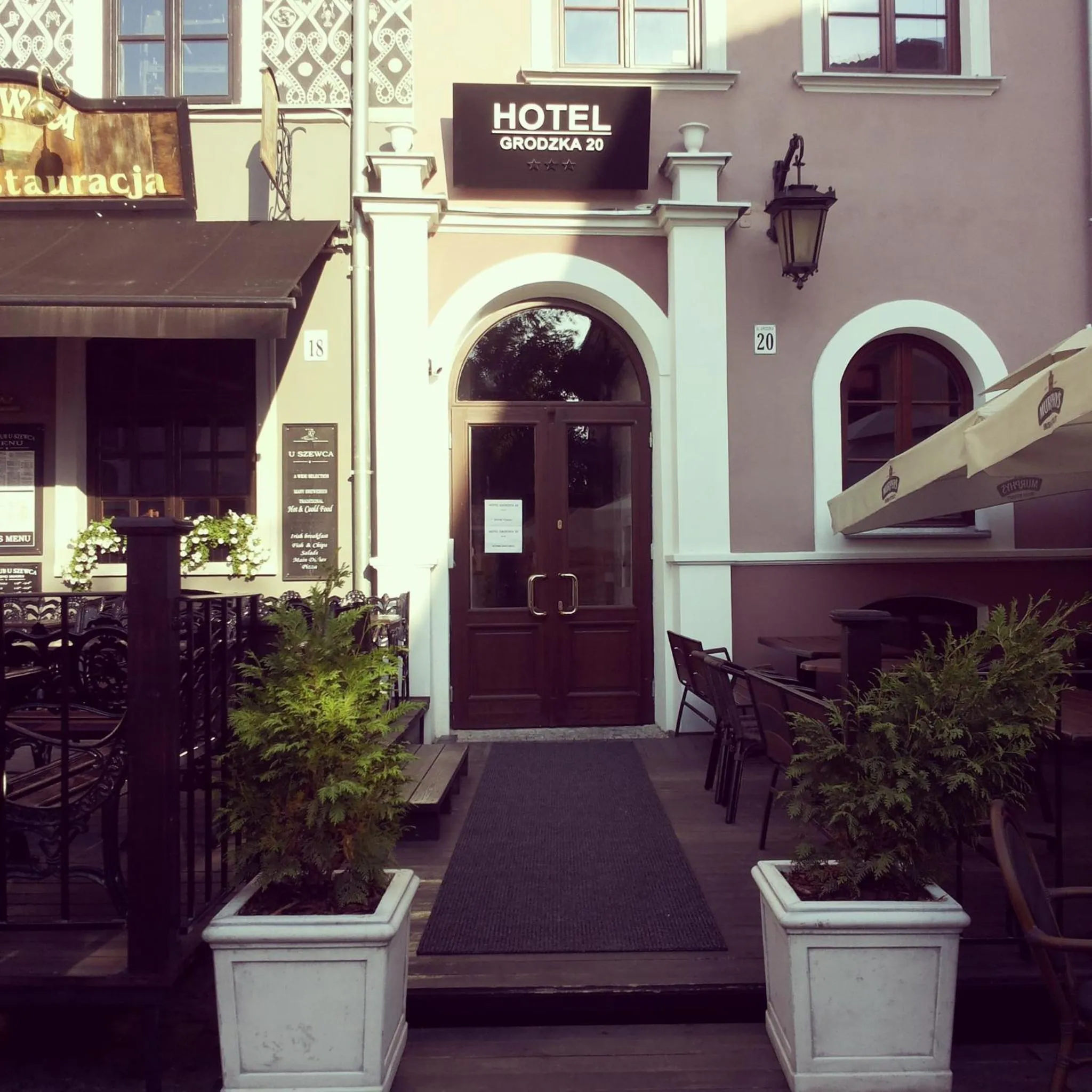 Facade/entrance in Hotel Grodzka 20