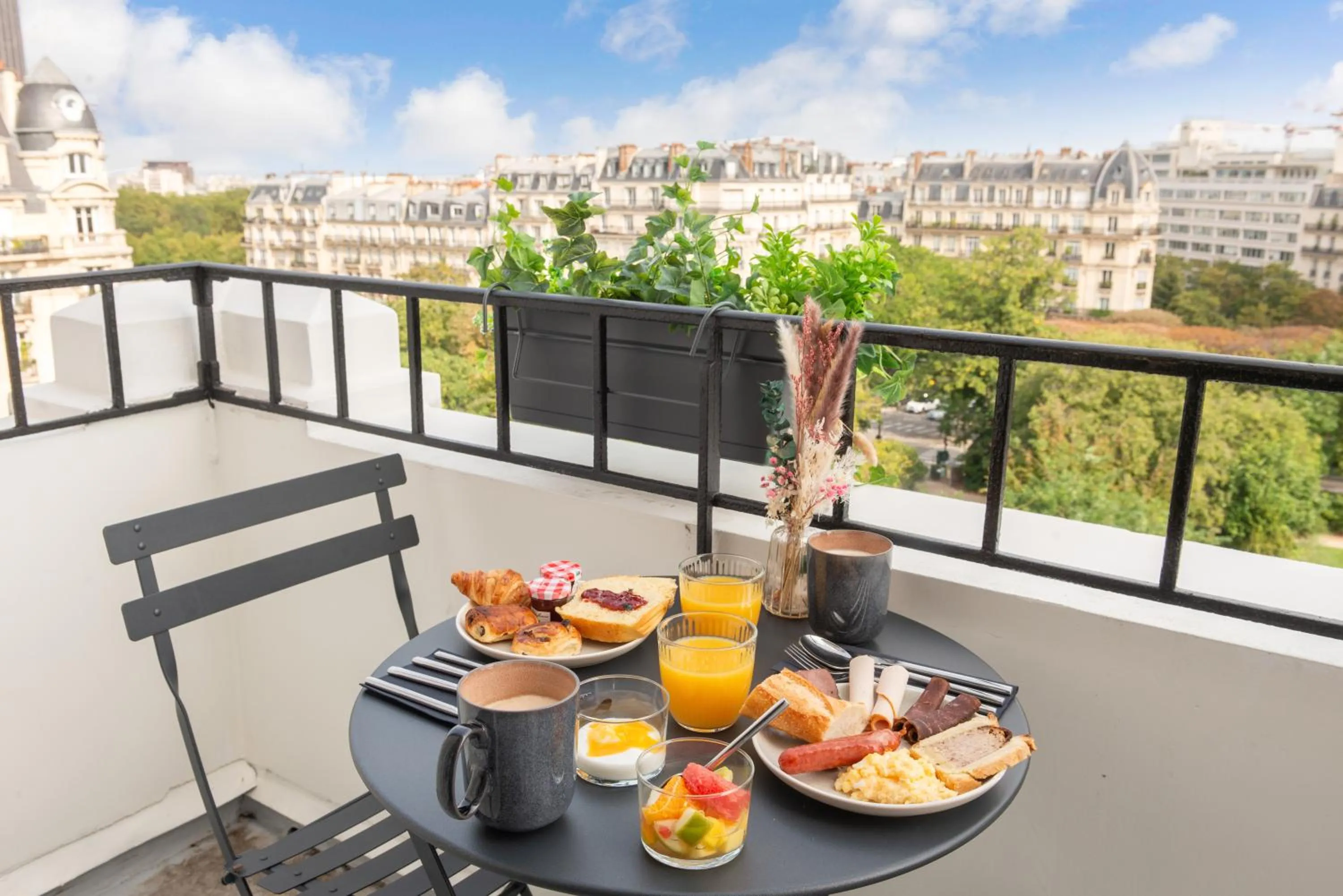 Breakfast in Le Lampika Hôtel