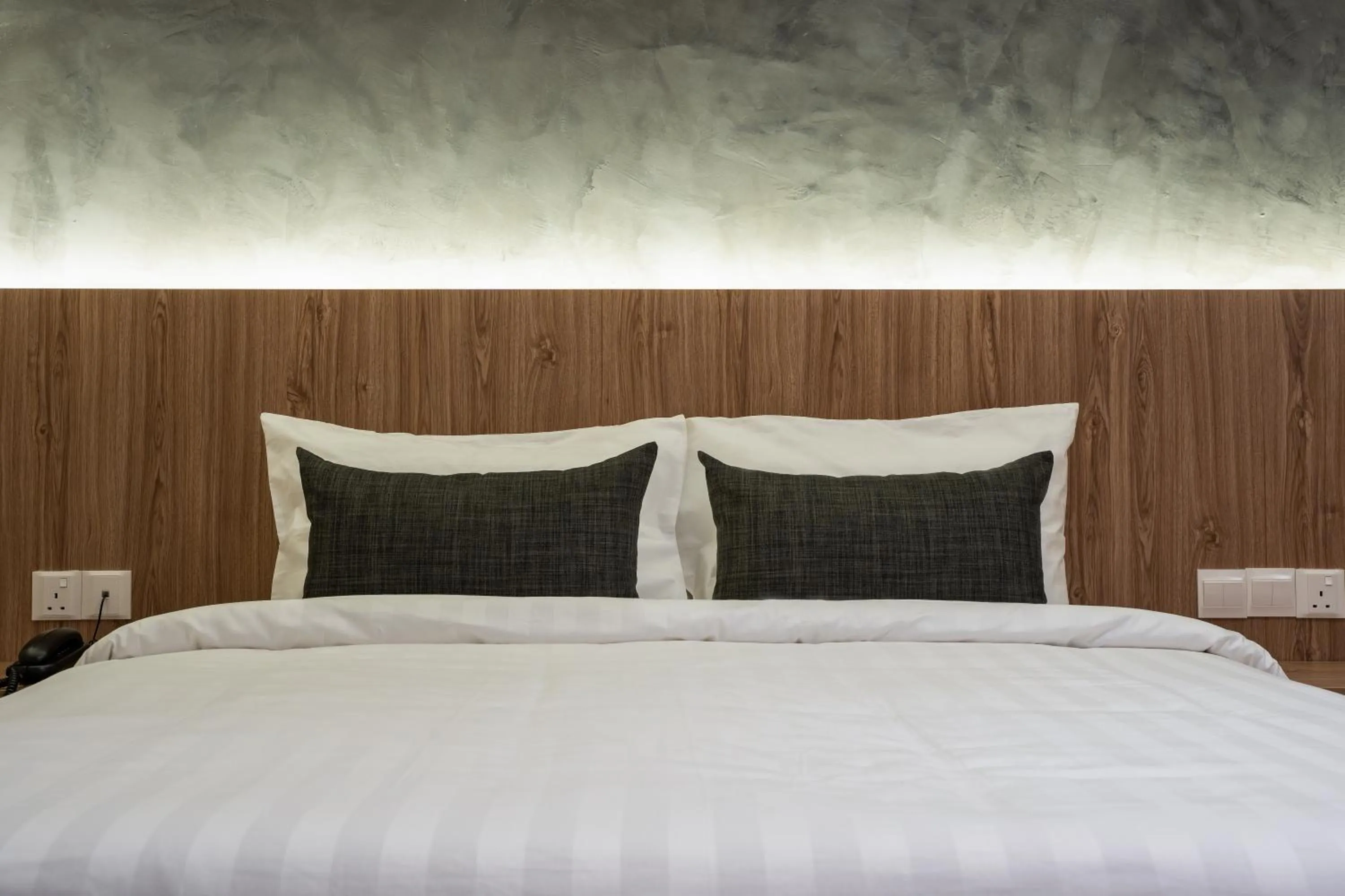 Bed in Blu Sentral Hotel