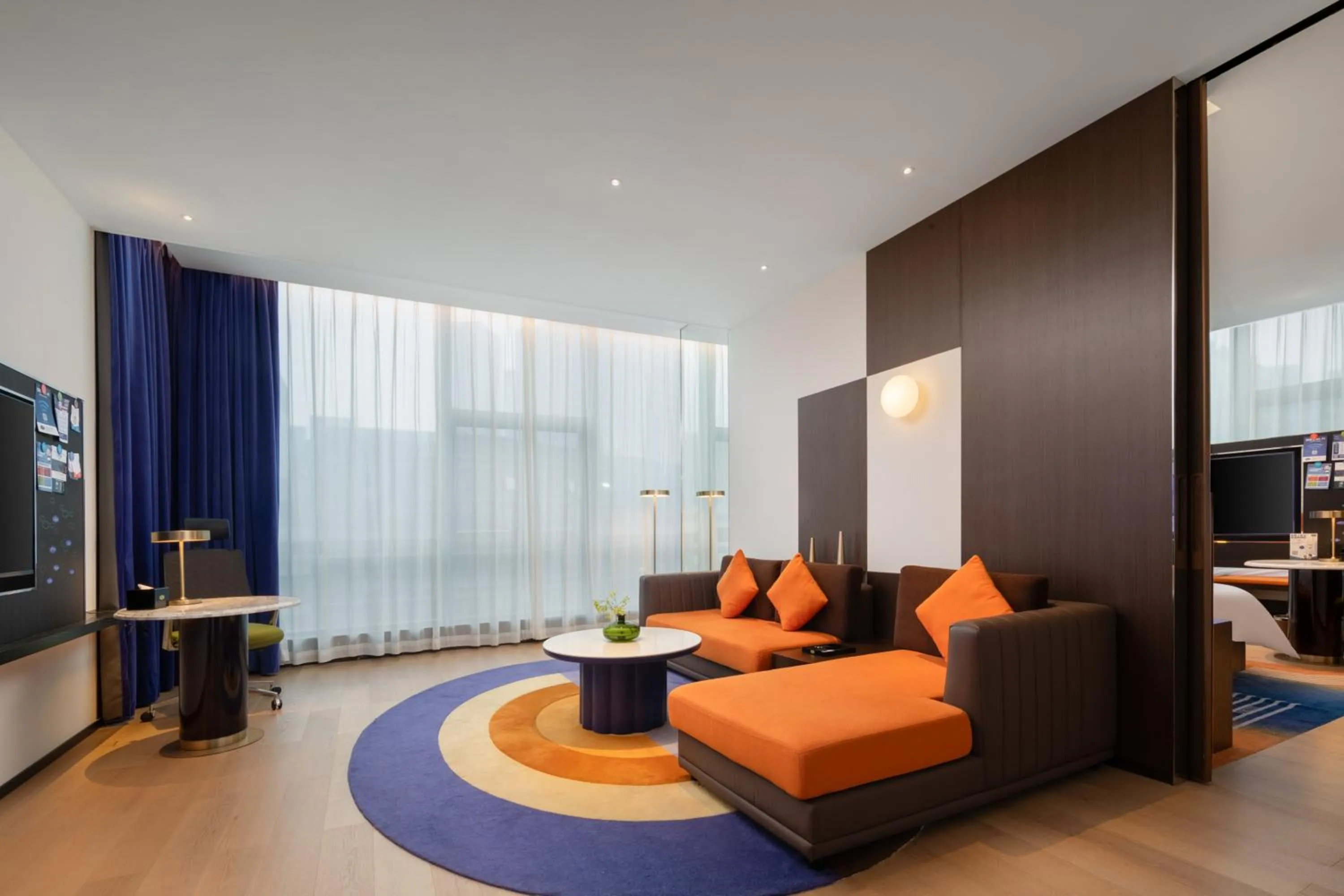 Living room in Hampton by Hilton Shenzhen Nanshan Science and Technology Park