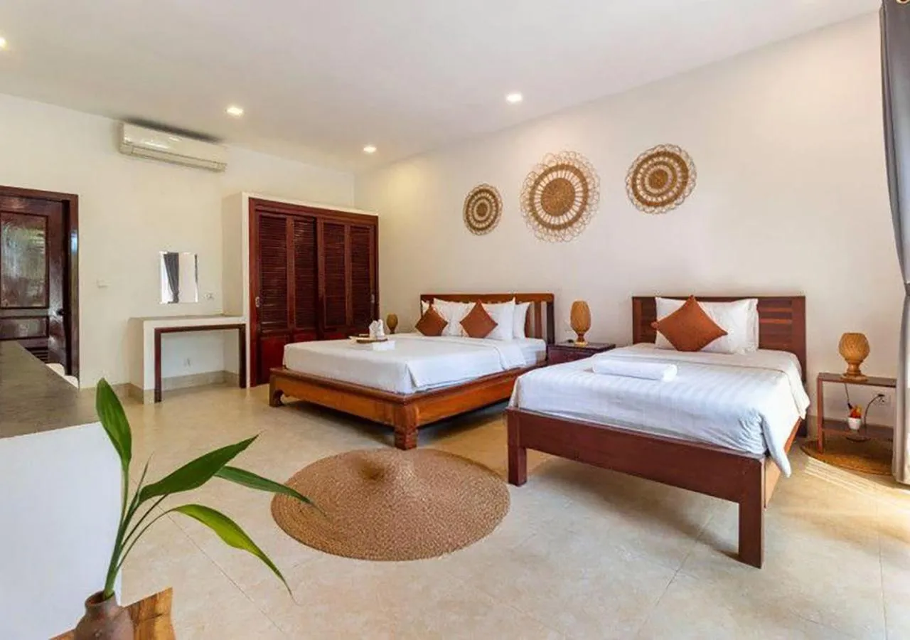 Bedroom, Bed in Angkor Eden Boutique Hotel