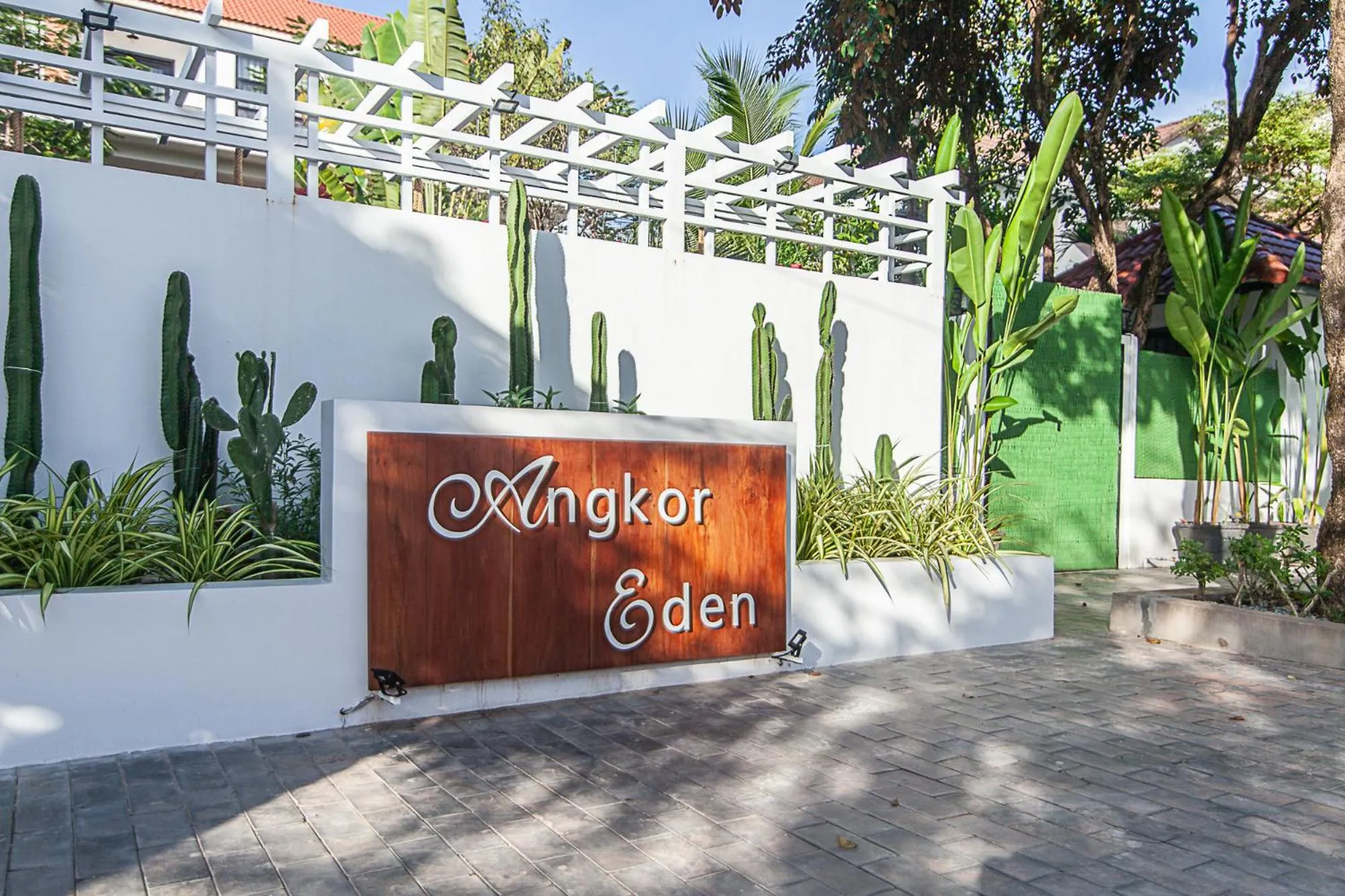 Property logo or sign in Angkor Eden Boutique Hotel