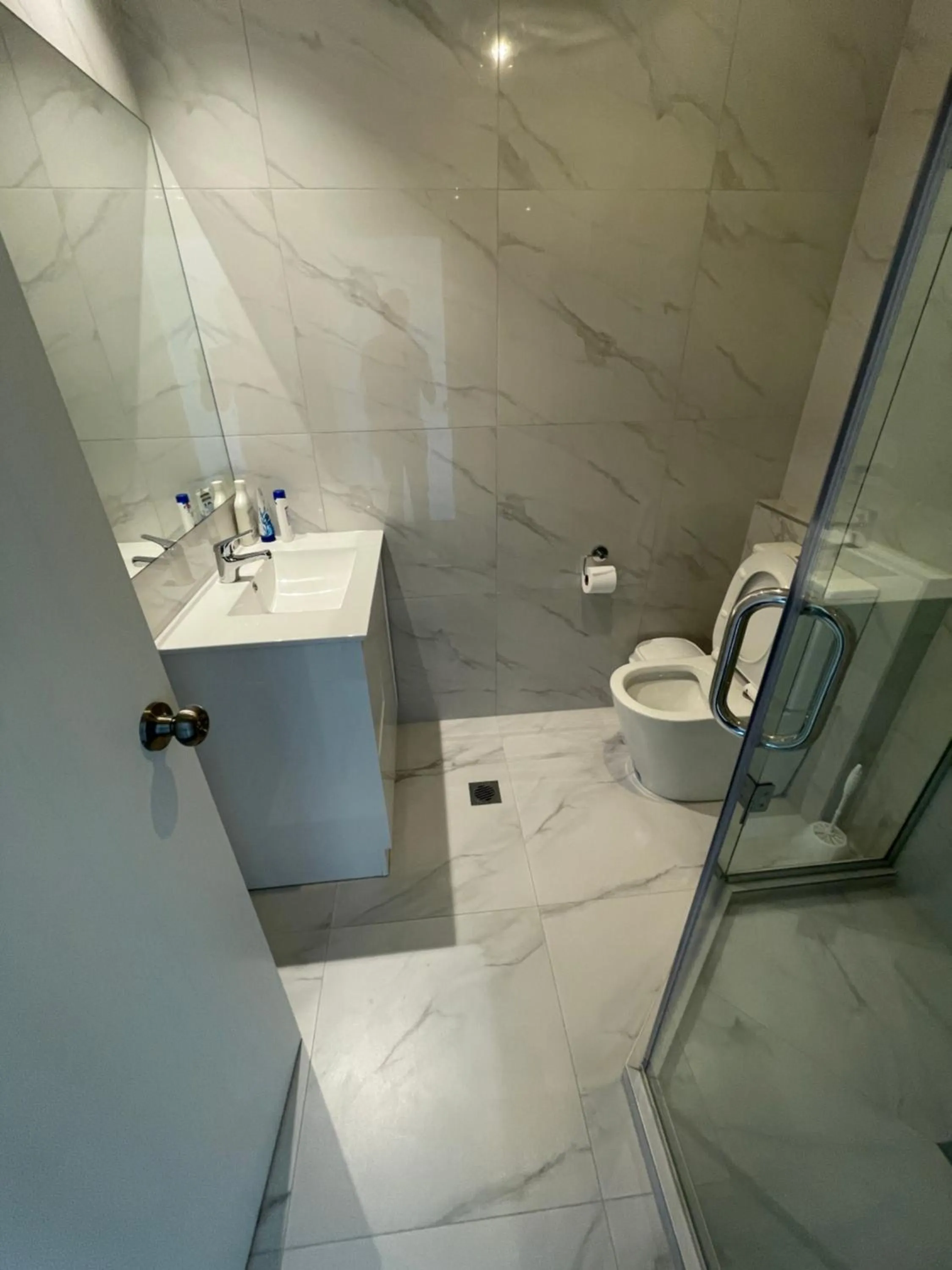 Bathroom in Modern Home by the Reserve